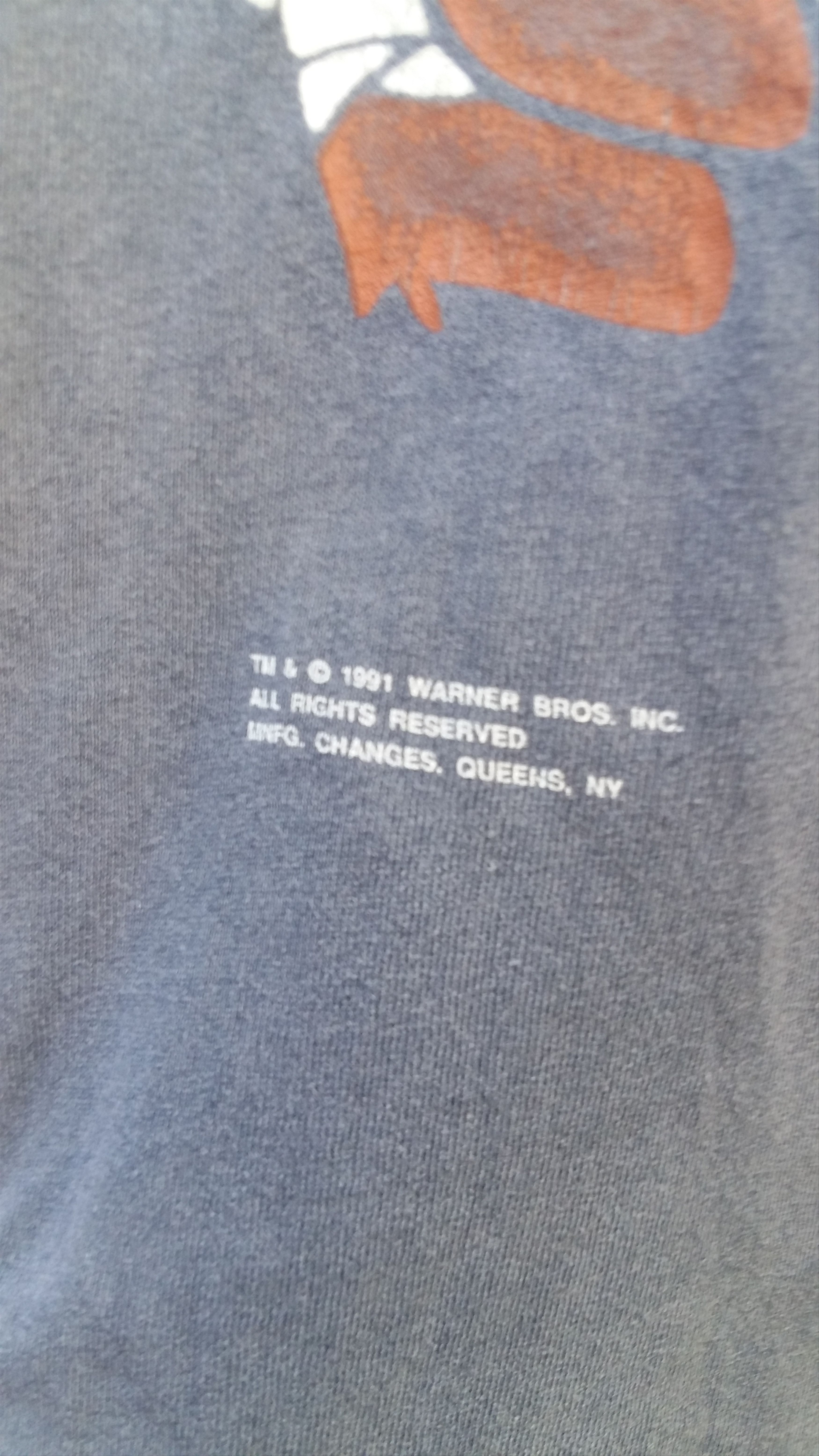 Rare!! Vintage 90s 49ers San Francisco X Tazmania Tshirt