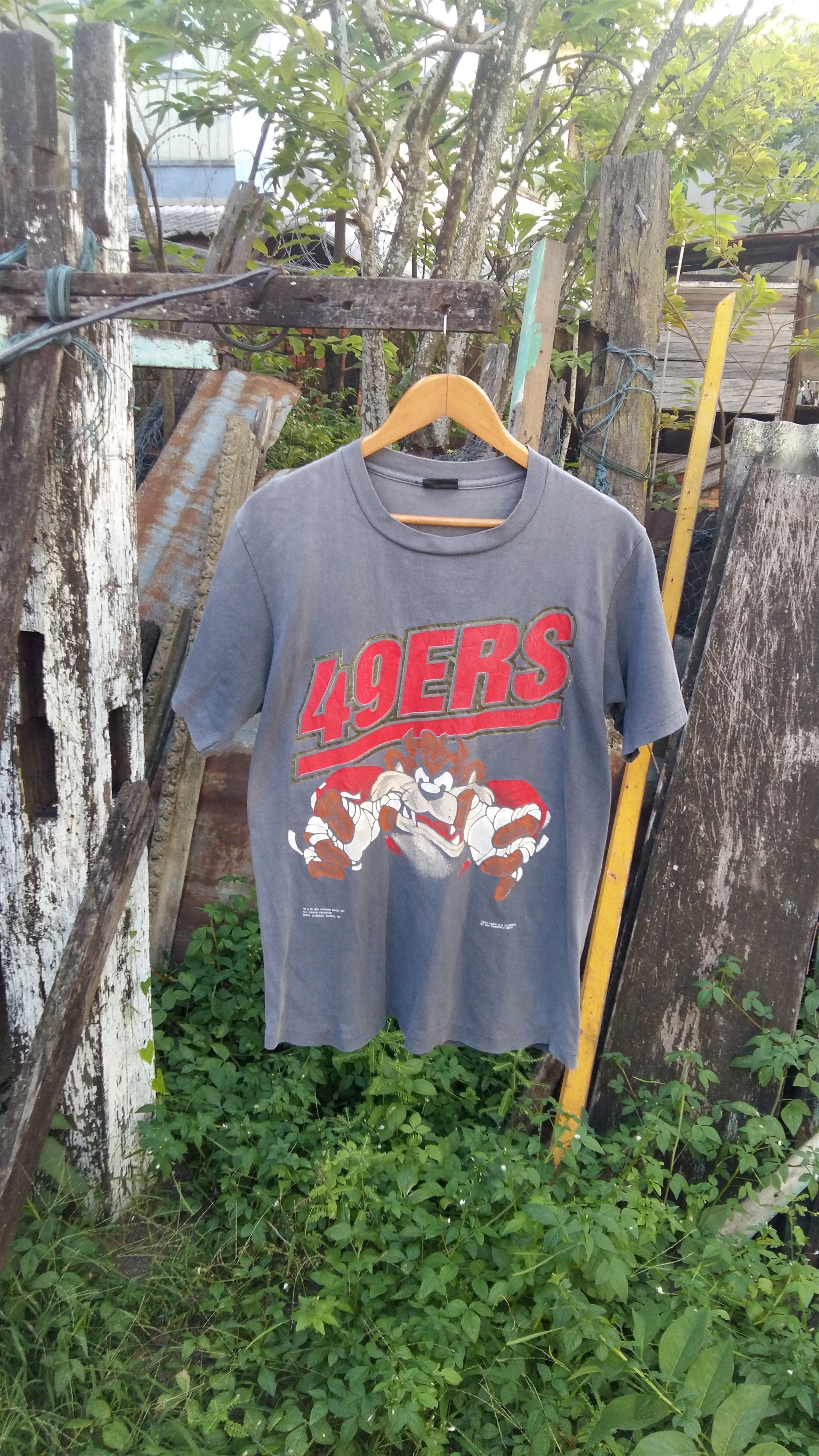 Rare!! Vintage 90s 49ers San Francisco X Tazmania Tshirt