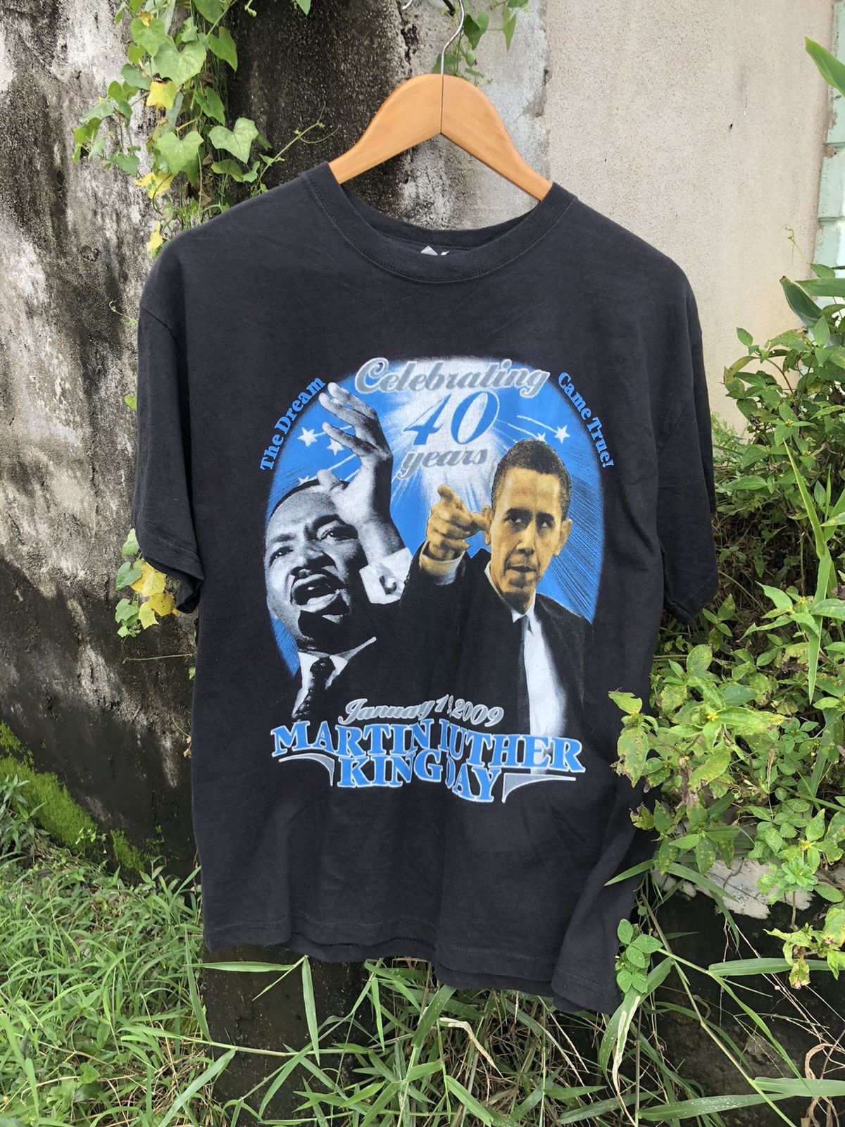 Martin Luther King & Obama 'The Dream Come True' Tee