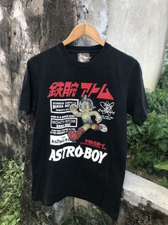 Vintage Astro Boy Mighty Atom 3D Hologram Tezuka Productions Manga Anime M  Shirt