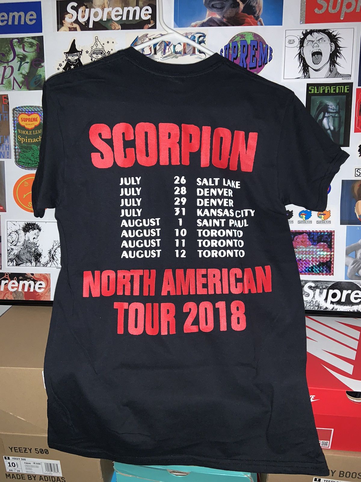 Band Tees Scorpion North American Tour 2018 Tee Size US S / EU 44-46 / 1 - 1 Thumbnail