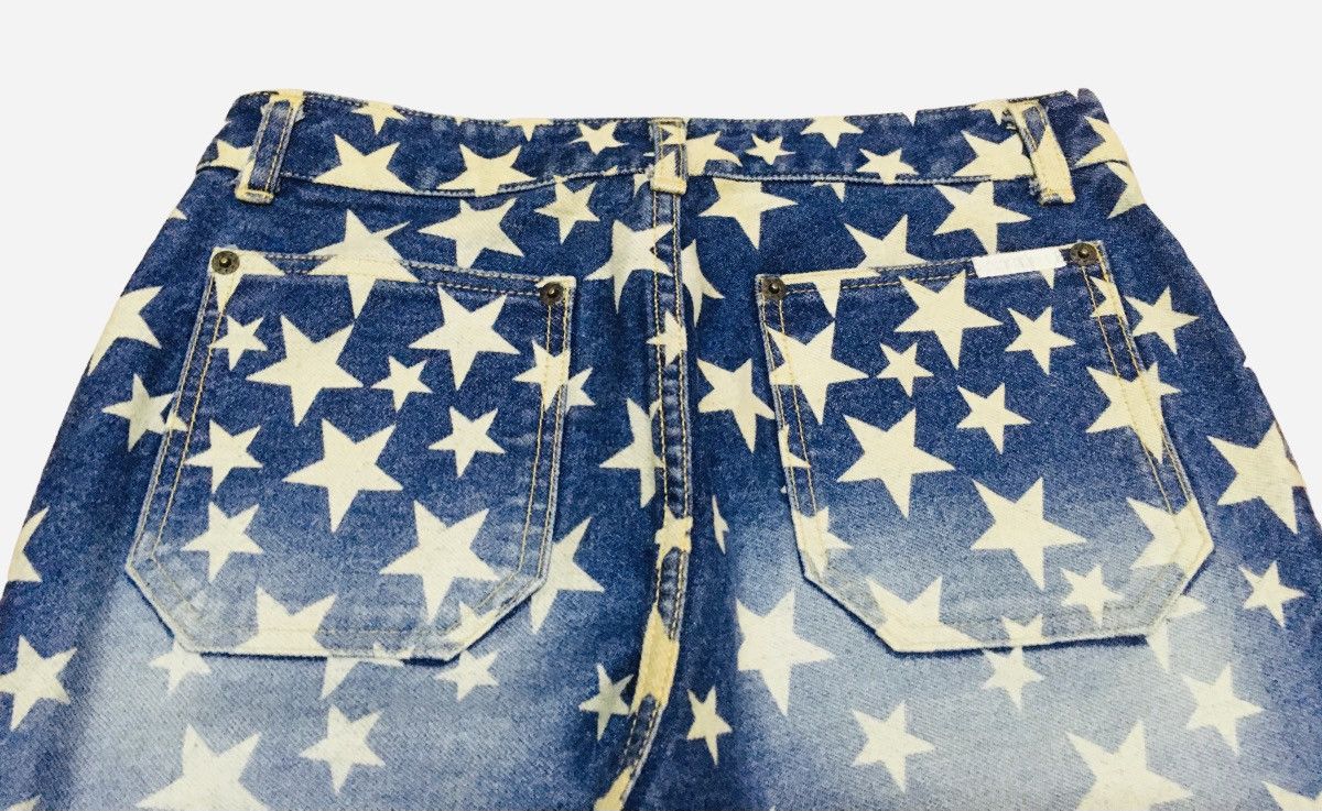 If Six Was Nine Rare Vintage Japanese Brand Magic Square Flared Jeans 1990s Size US 27 - 4 Thumbnail
