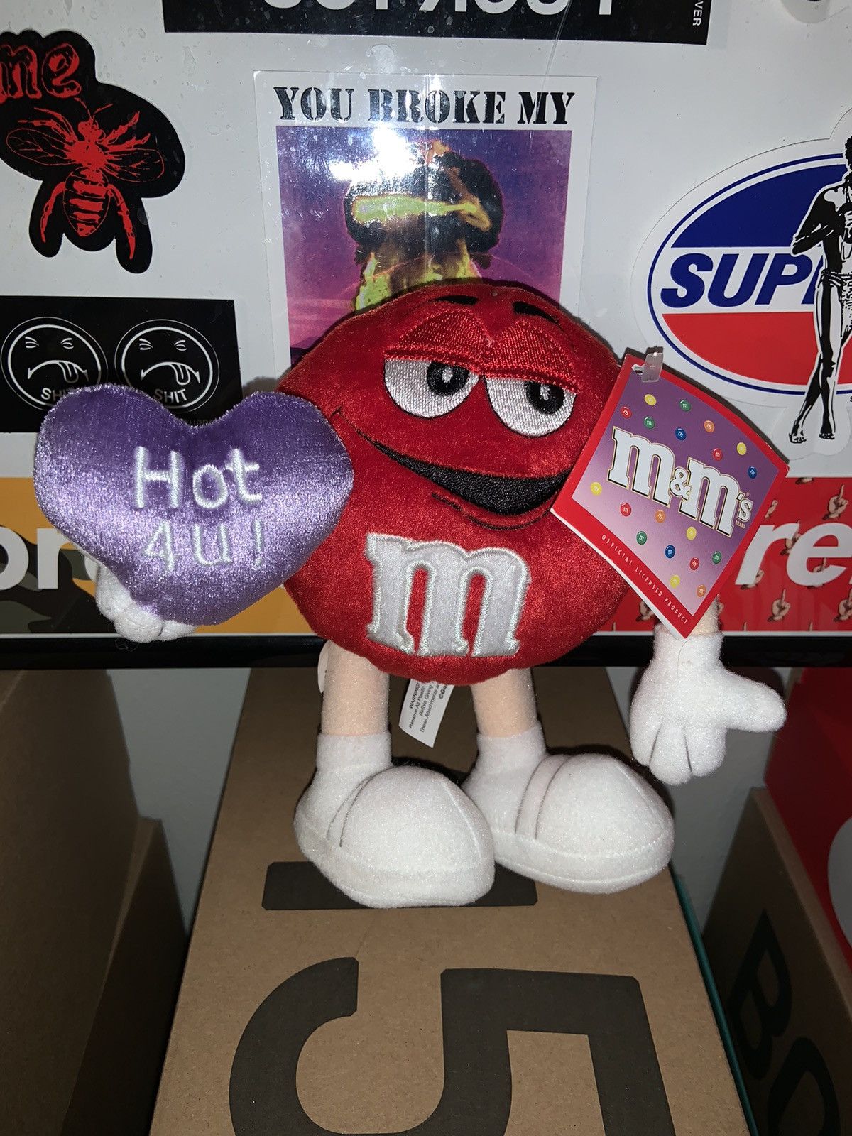 Vintage Vintage M&M’s Plush Toy Size ONE SIZE - 1 Thumbnail