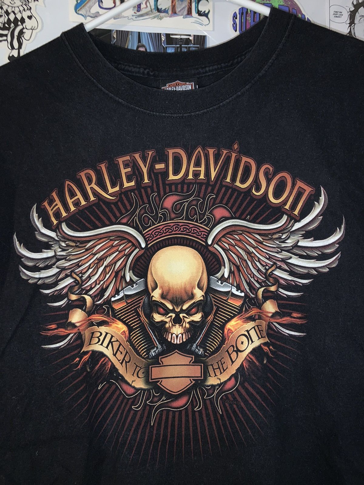 Hanes Harley Davidson Clermont, Florida Tee Size US L / EU 52-54 / 3 - 3 Thumbnail