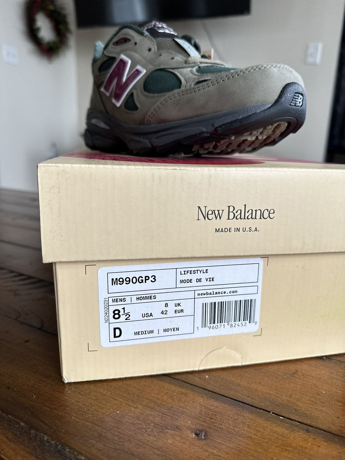 Aime Leon Dore × New Balance New Balance 990v3 Made in USA Teddy Santis 12/22 Size US 8.5 / EU 41-42 - 2 Thumbnail