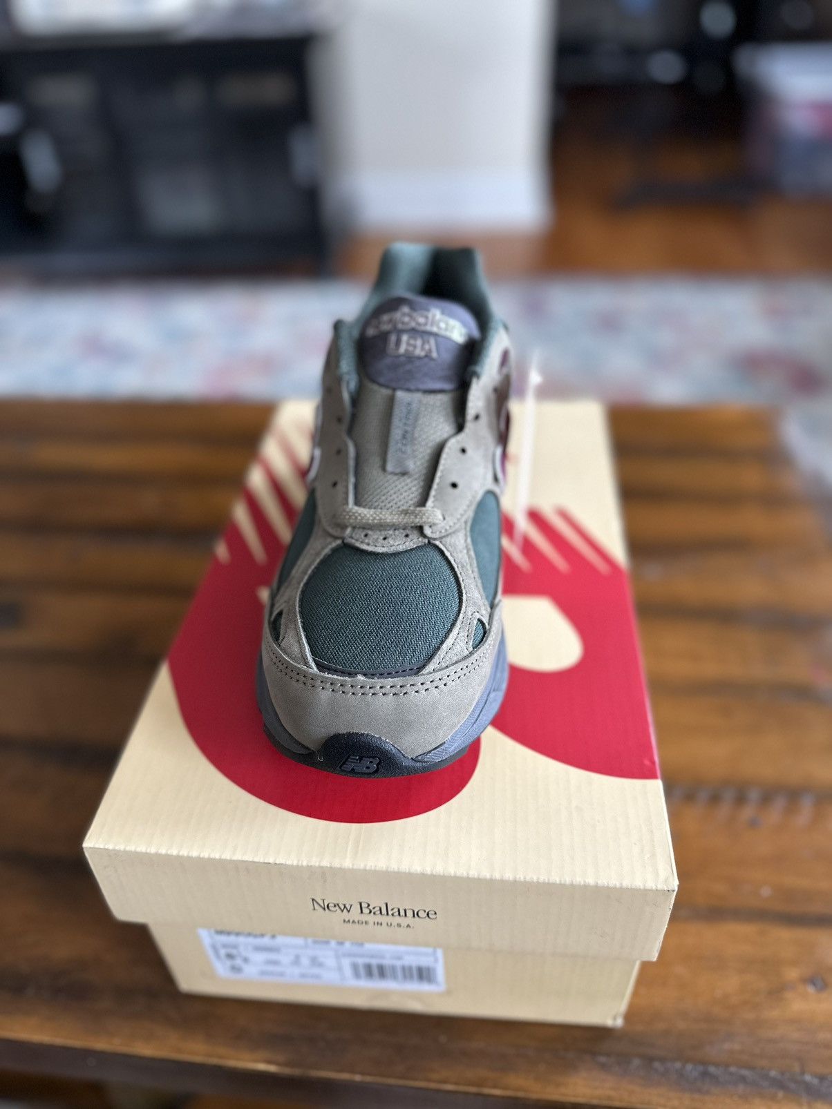 Aime Leon Dore × New Balance New Balance 990v3 Made in USA Teddy Santis 12/22 Size US 8.5 / EU 41-42 - 3 Thumbnail