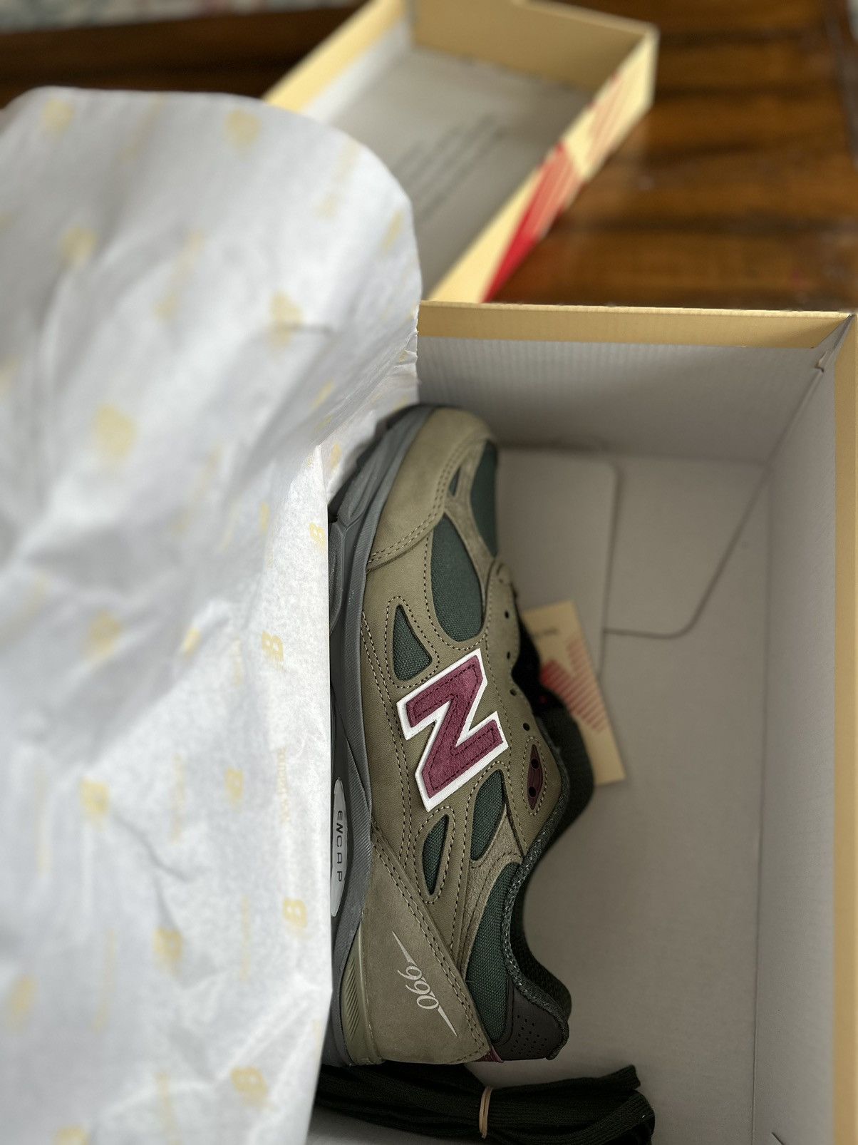 Aime Leon Dore × New Balance New Balance 990v3 Made in USA Teddy Santis 12/22 Size US 8.5 / EU 41-42 - 8 Thumbnail