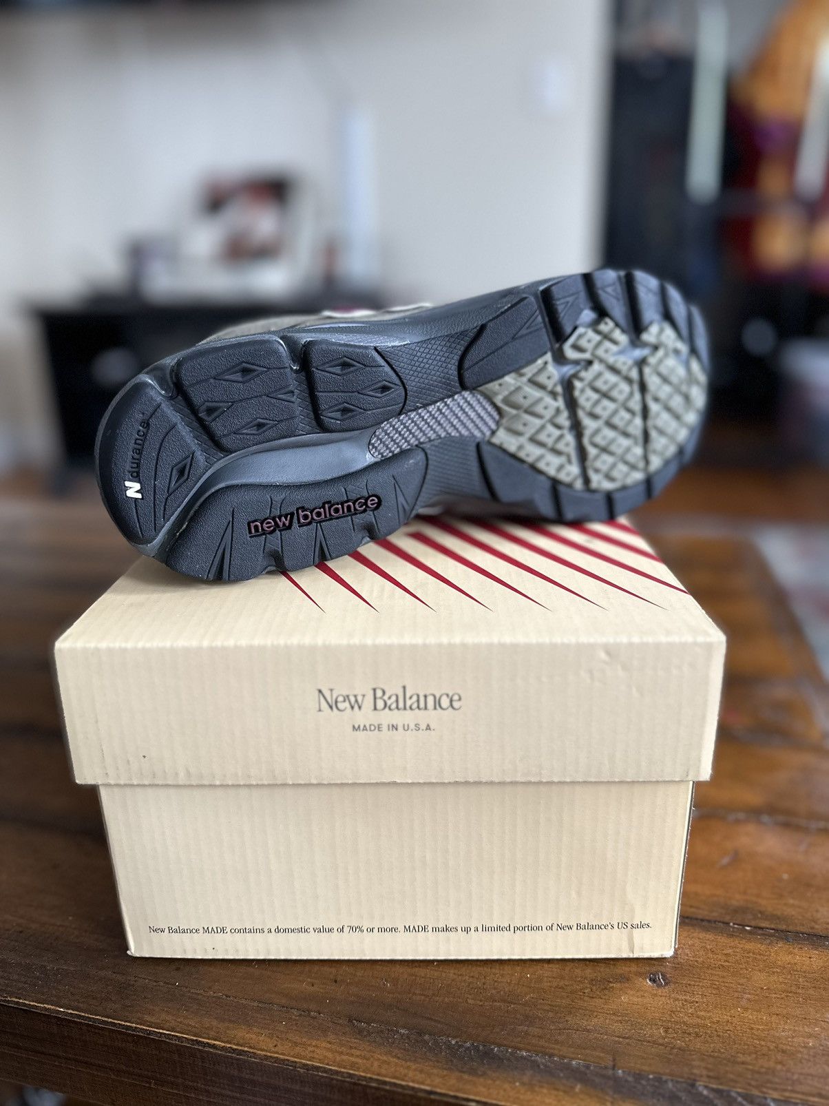 Aime Leon Dore × New Balance New Balance 990v3 Made in USA Teddy Santis 12/22 Size US 8.5 / EU 41-42 - 7 Thumbnail