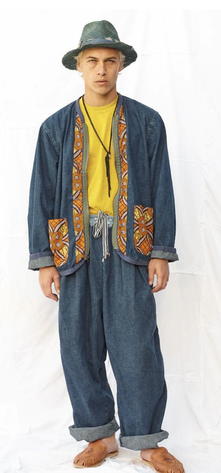 Dr. Collectors Dr. Collectors M52 Africa 8oz Japanese Selvedge Denim Jacket Size US M / EU 48-50 / 2 - 2 Thumbnail
