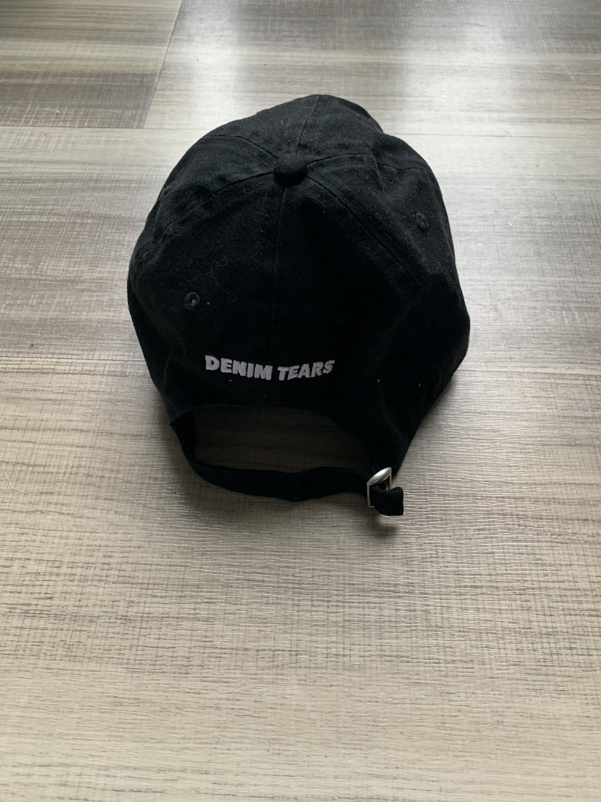 DENIM TEARS Denim tears black Jesus hat | Grailed