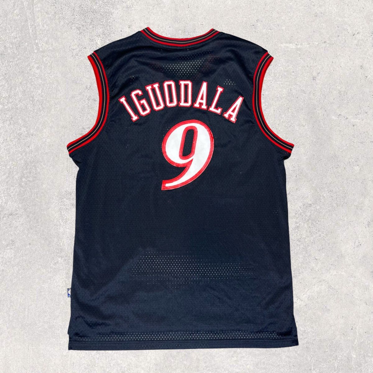NBA × Vintage NBA Philadelphia Sixers Andre Iguodala #9 Jersey Size US L / EU 52-54 / 3 - 2 Thumbnail