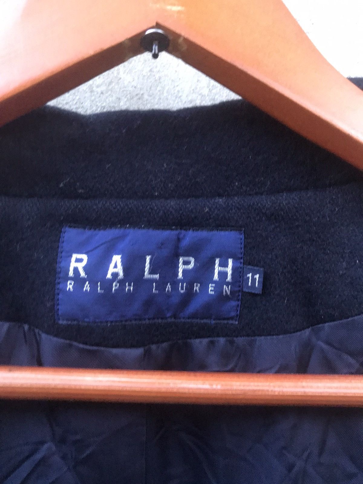 Polo Ralph Lauren × RRL Ralph Lauren × Ralph Lauren 🔥Rare🔥Vtg Ralph Lauren Double Breasted Wool Coat Size US M / EU 48-50 / 2 - 11 Thumbnail