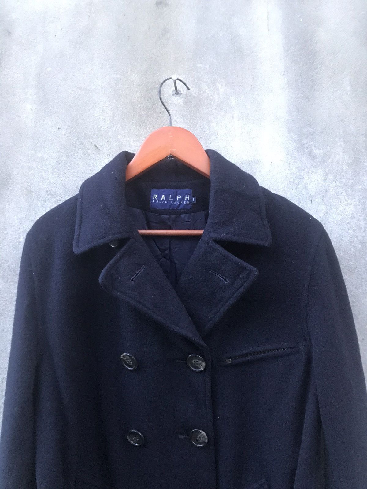 Polo Ralph Lauren × RRL Ralph Lauren × Ralph Lauren 🔥Rare🔥Vtg Ralph Lauren Double Breasted Wool Coat Size US M / EU 48-50 / 2 - 7 Thumbnail