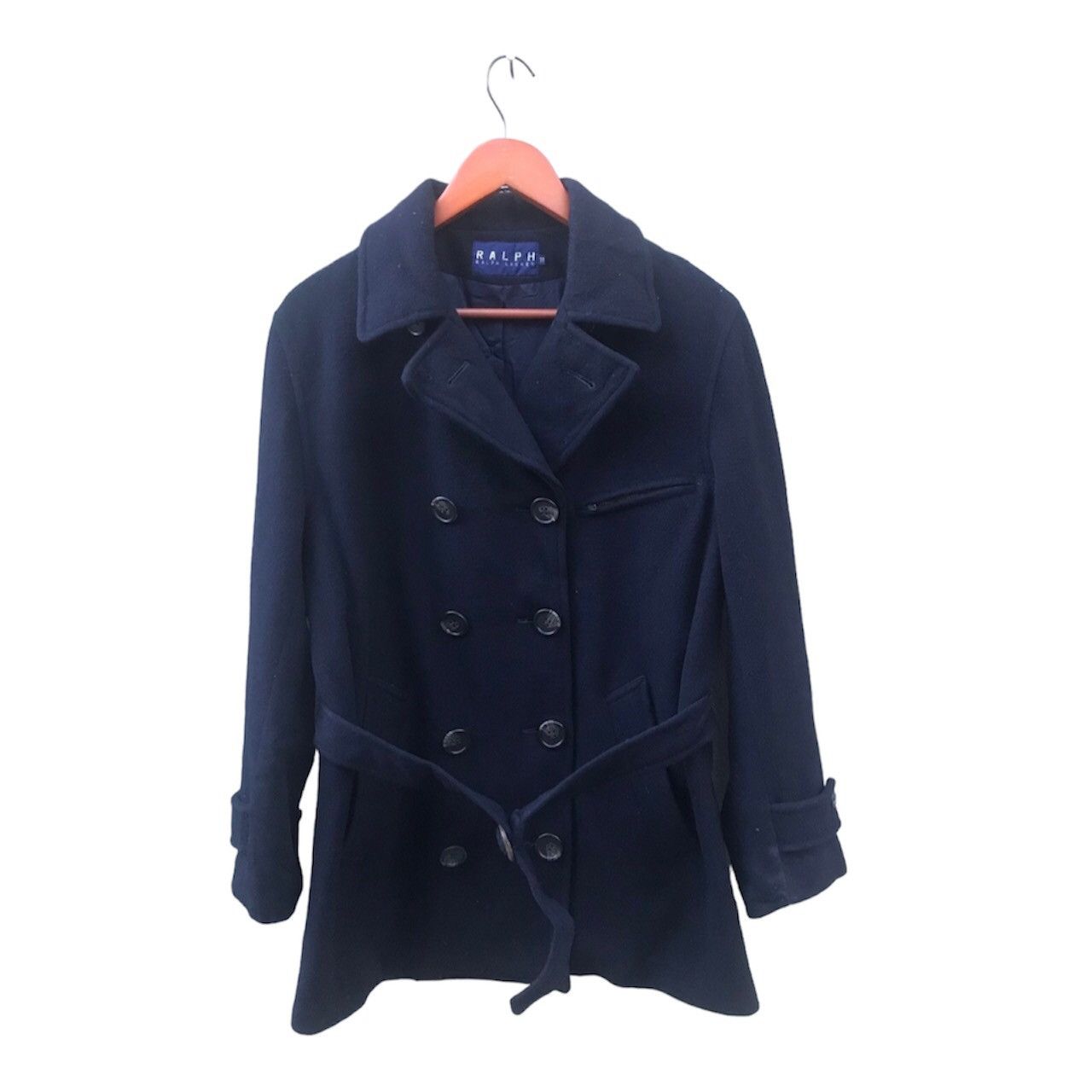 Polo Ralph Lauren × RRL Ralph Lauren × Ralph Lauren 🔥Rare🔥Vtg Ralph Lauren Double Breasted Wool Coat Size US M / EU 48-50 / 2 - 1 Thumbnail