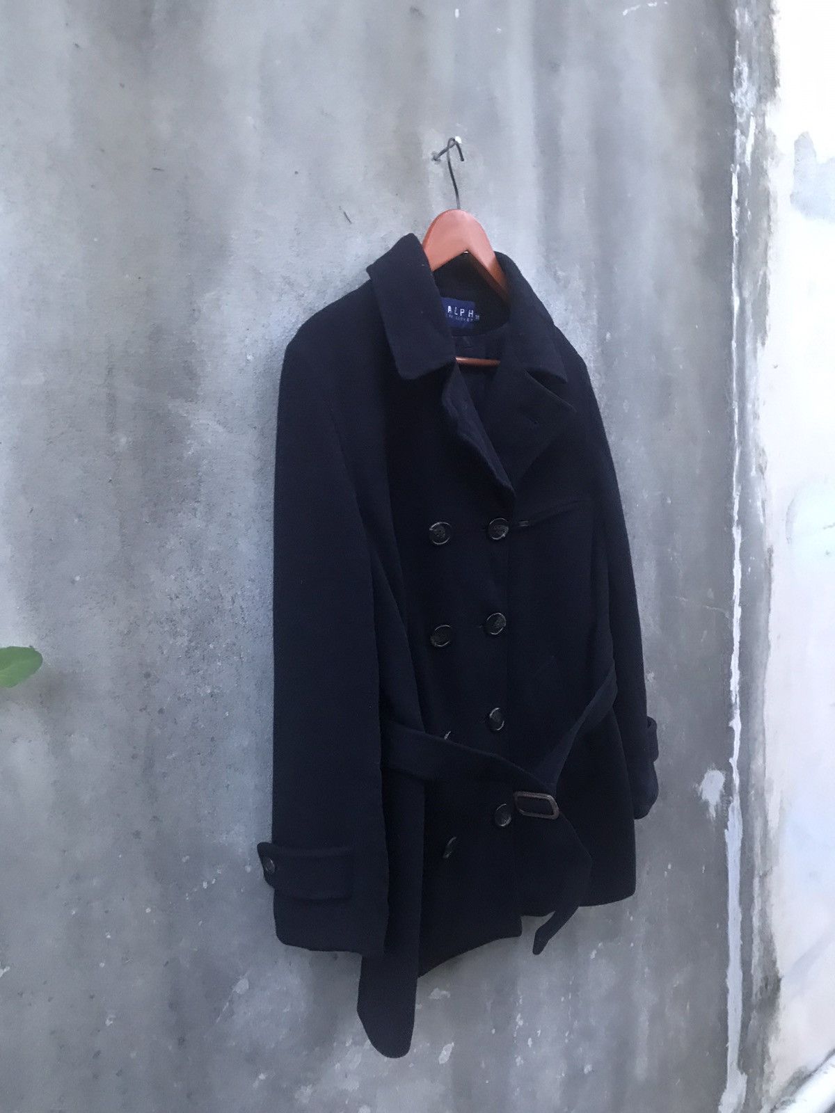 Polo Ralph Lauren × RRL Ralph Lauren × Ralph Lauren 🔥Rare🔥Vtg Ralph Lauren Double Breasted Wool Coat Size US M / EU 48-50 / 2 - 6 Thumbnail