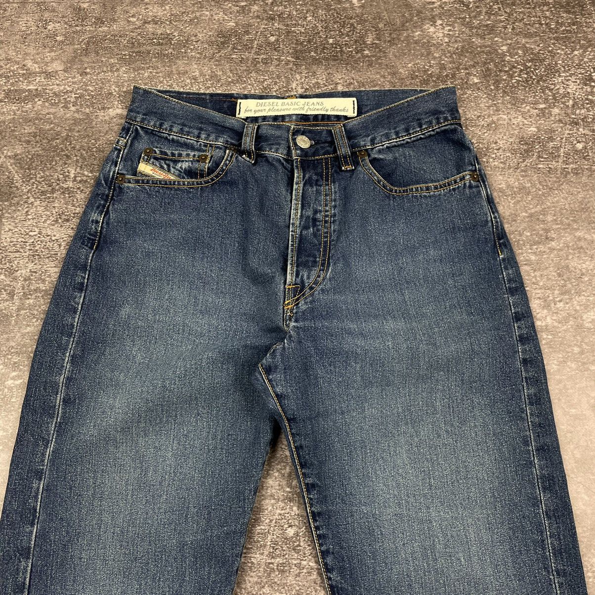 Diesel Vintage 90’s Diesel Industry Cotton Blue Jeans Size US 29 - 5 Thumbnail