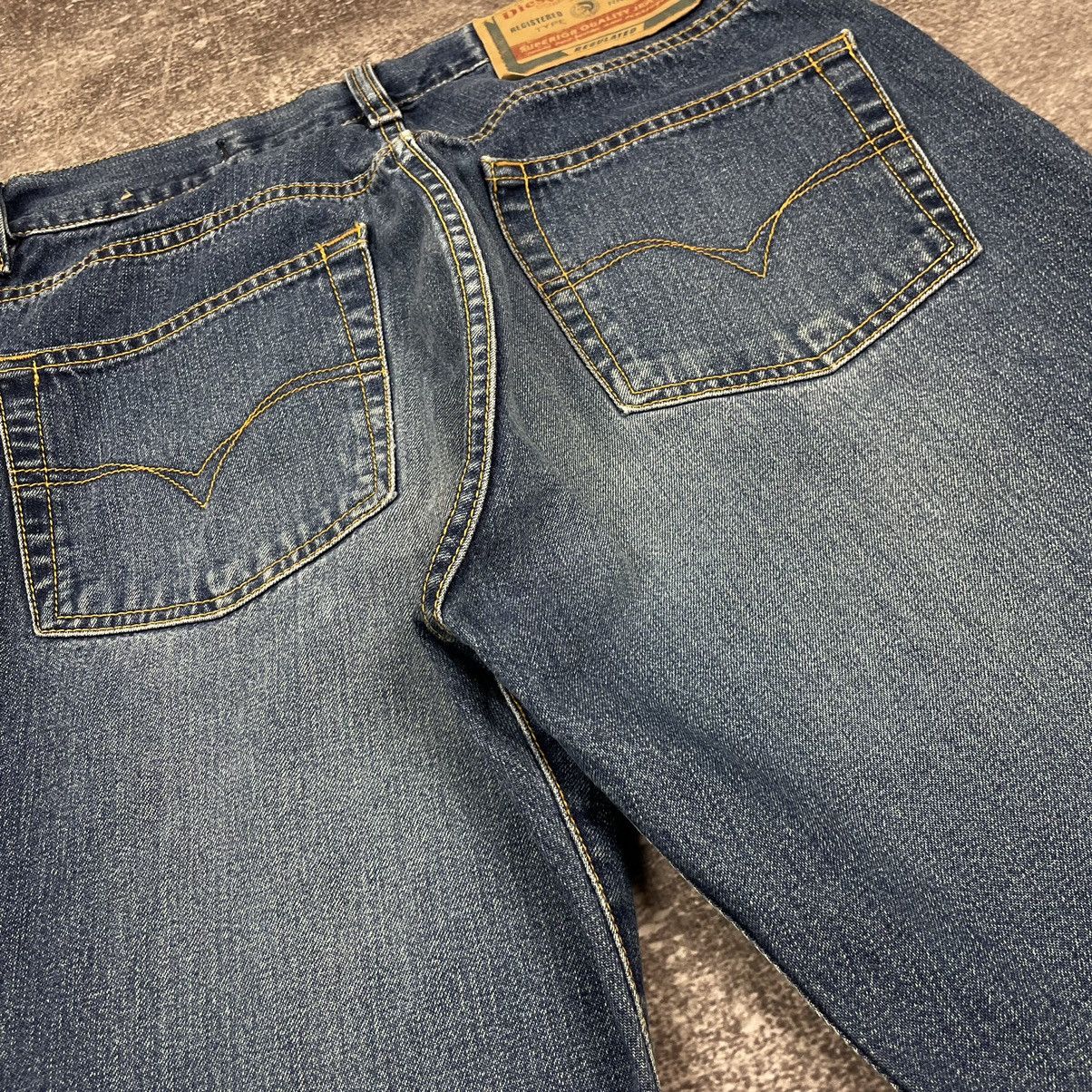 Diesel Vintage 90’s Diesel Industry Cotton Blue Jeans Size US 29 - 14 Thumbnail