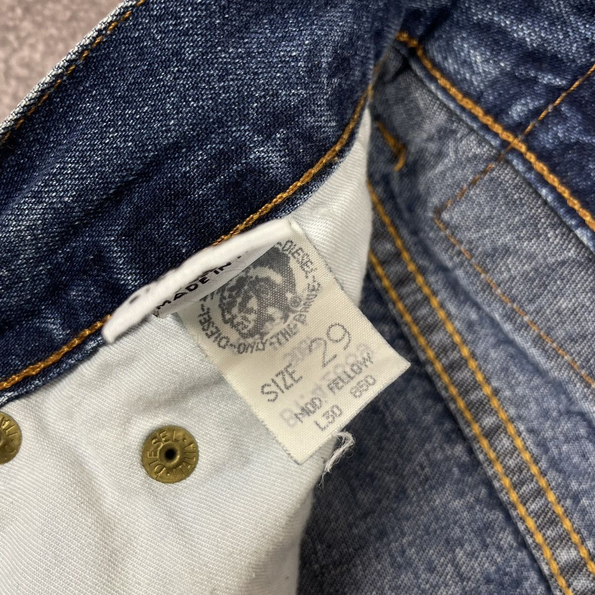 Diesel Vintage 90’s Diesel Industry Cotton Blue Jeans Size US 29 - 12 Thumbnail