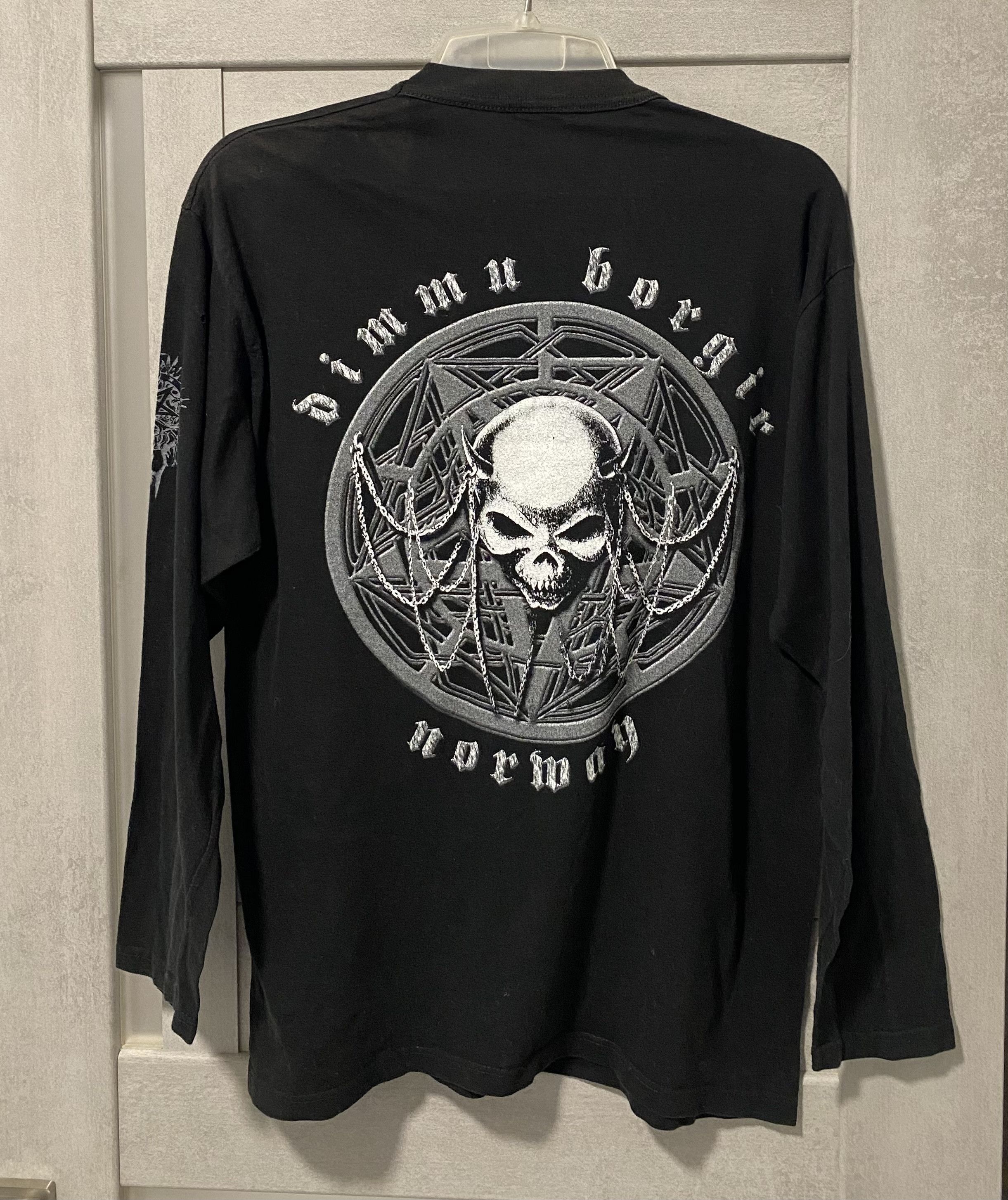 Band Tees Vintage Dimmu Borgir Norway long sleeve t-shirt Size US L / EU 52-54 / 3 - 2 Thumbnail
