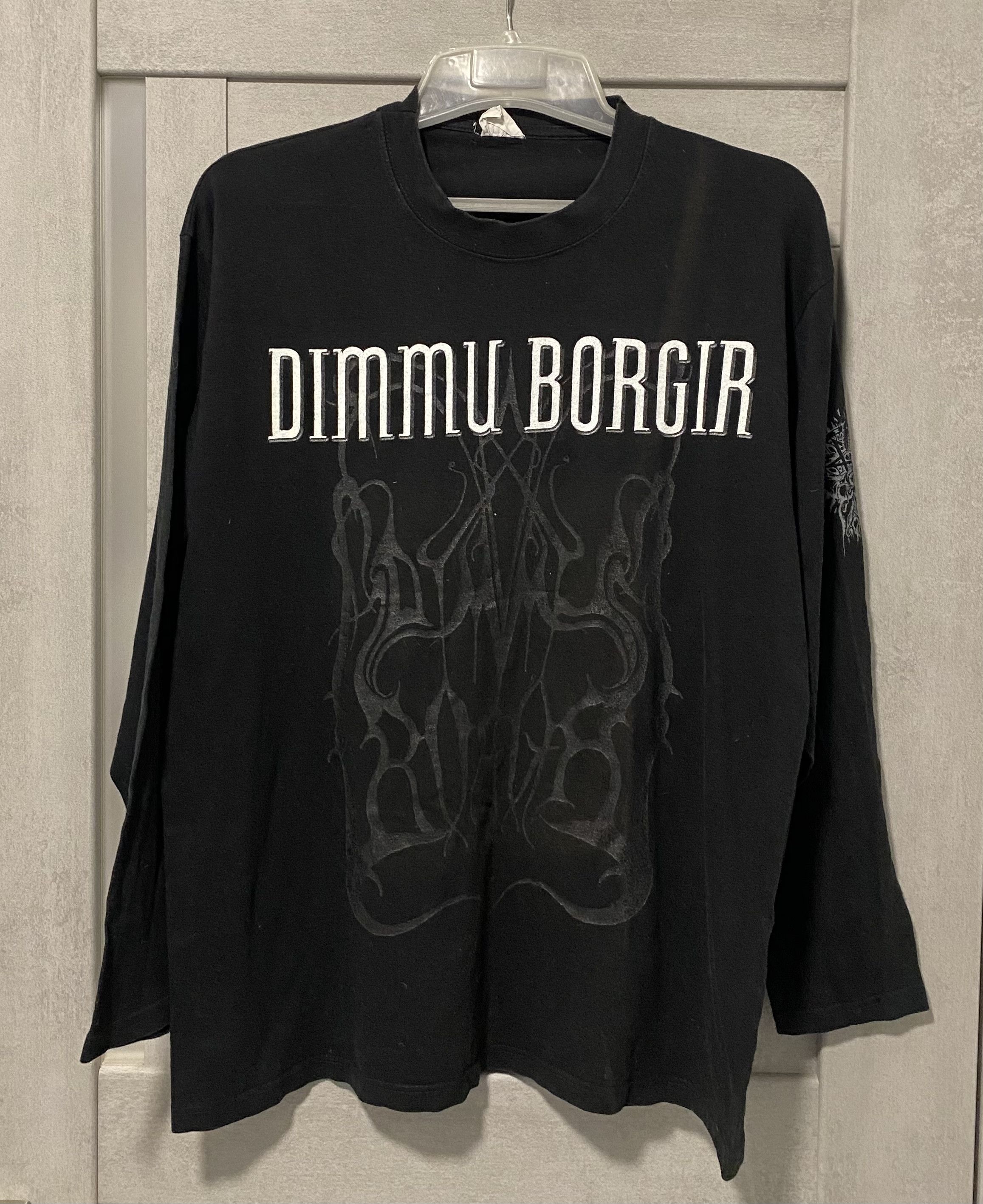 Band Tees Vintage Dimmu Borgir Norway long sleeve t-shirt Size US L / EU 52-54 / 3 - 1 Thumbnail