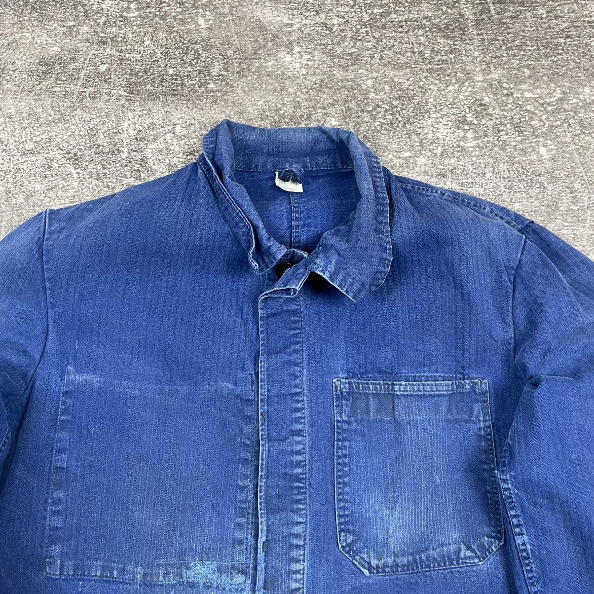 Vintage Vintage 90’s Blue Germany Workers Cotton Jacket Size US L / EU 52-54 / 3 - 2 Thumbnail