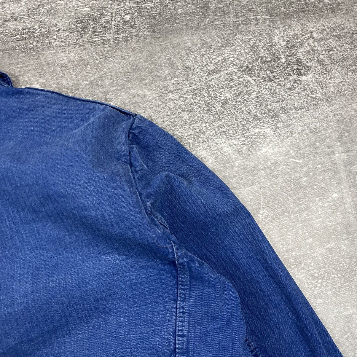 Vintage Vintage 90’s Blue Germany Workers Cotton Jacket Size US L / EU 52-54 / 3 - 18 Thumbnail