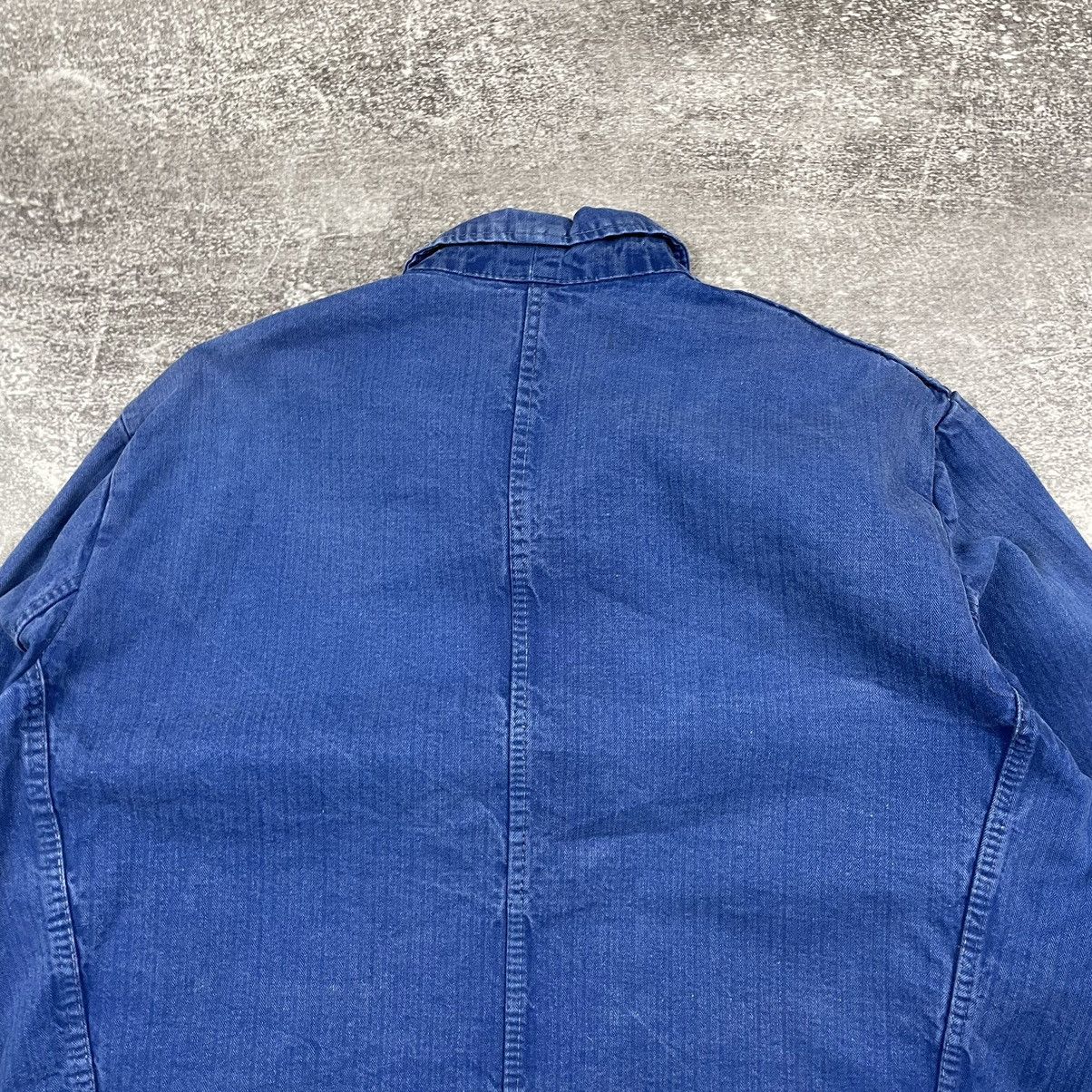 Vintage Vintage 90’s Blue Germany Workers Cotton Jacket Size US L / EU 52-54 / 3 - 12 Thumbnail