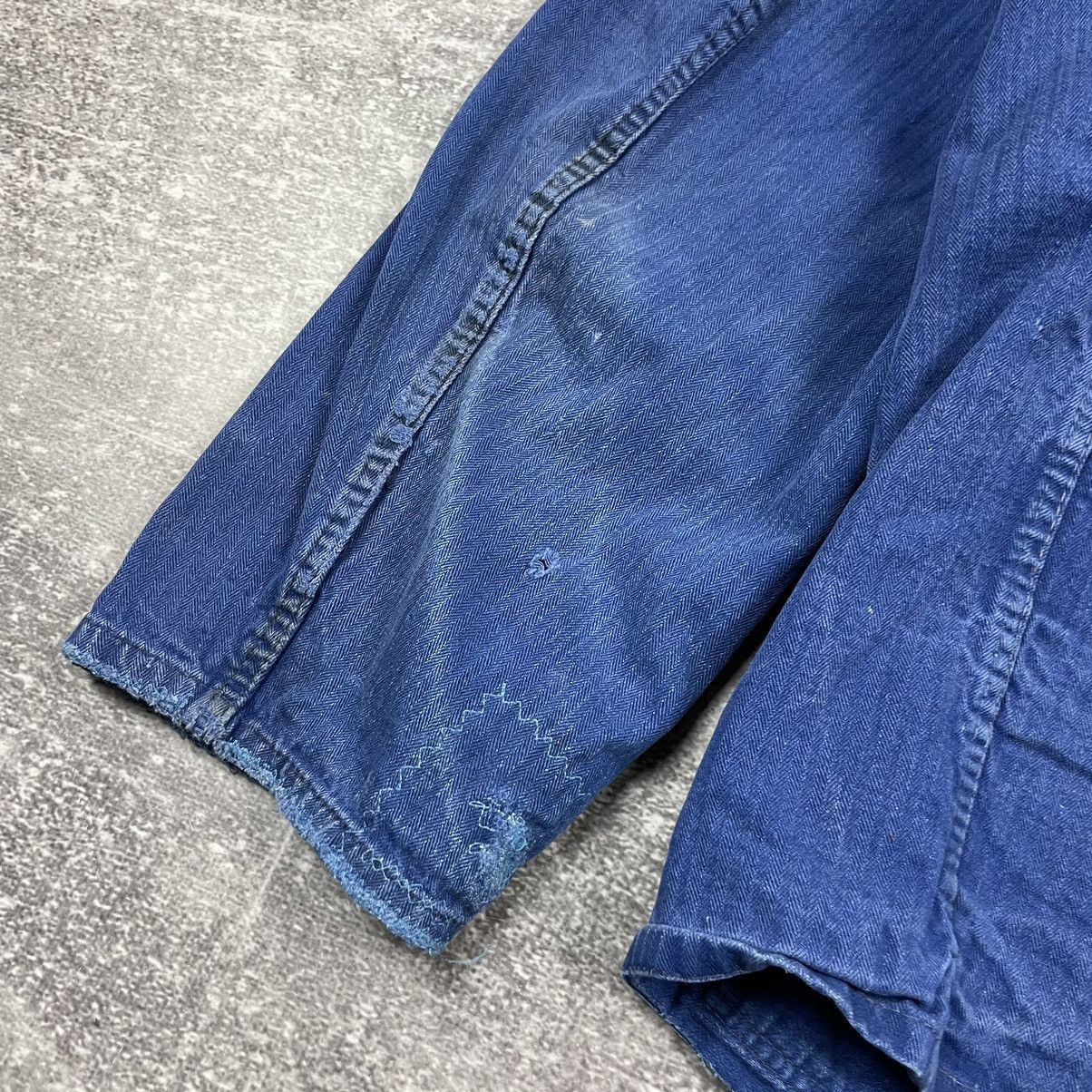Vintage Vintage 90’s Blue Germany Workers Cotton Jacket Size US L / EU 52-54 / 3 - 14 Thumbnail