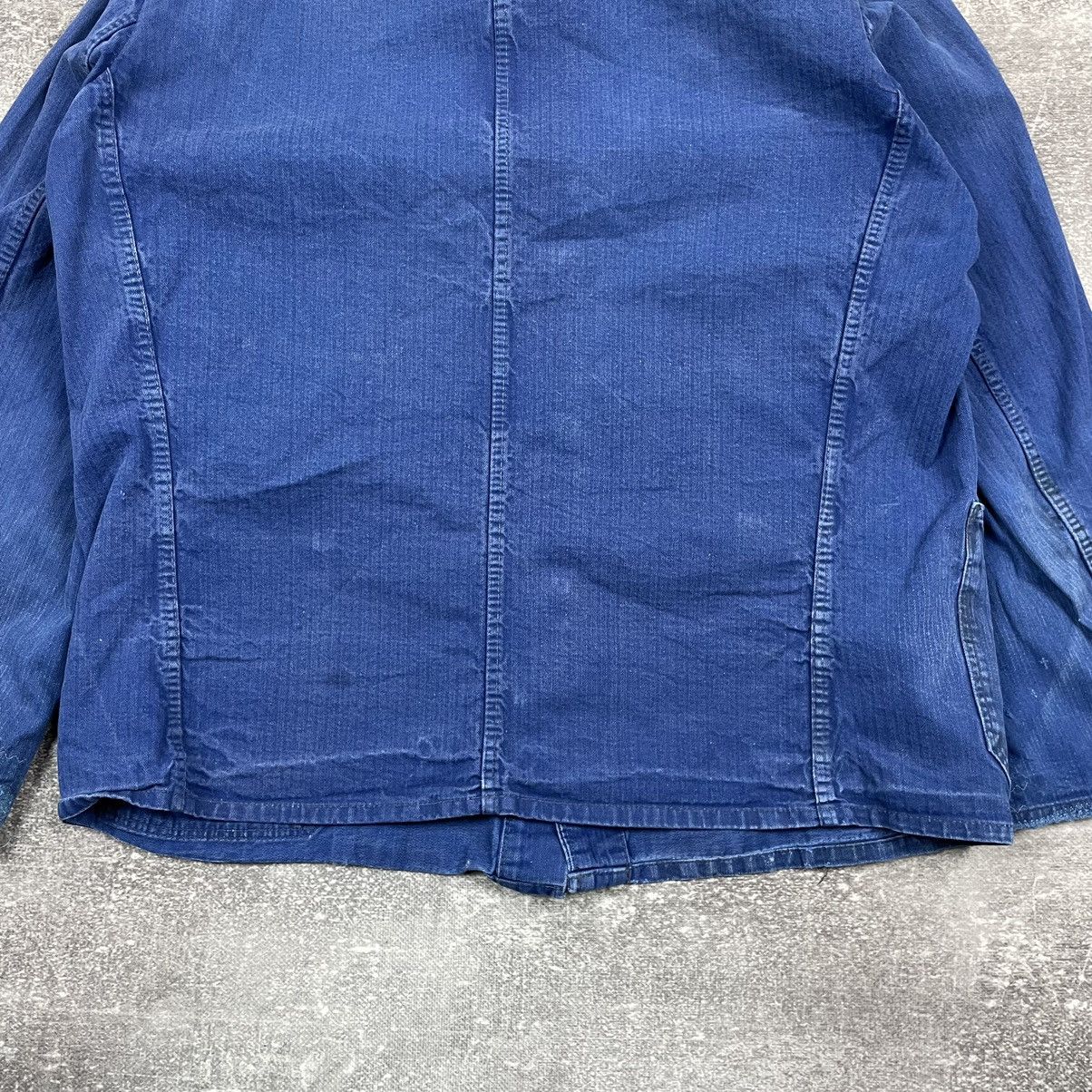 Vintage Vintage 90’s Blue Germany Workers Cotton Jacket Size US L / EU 52-54 / 3 - 13 Thumbnail