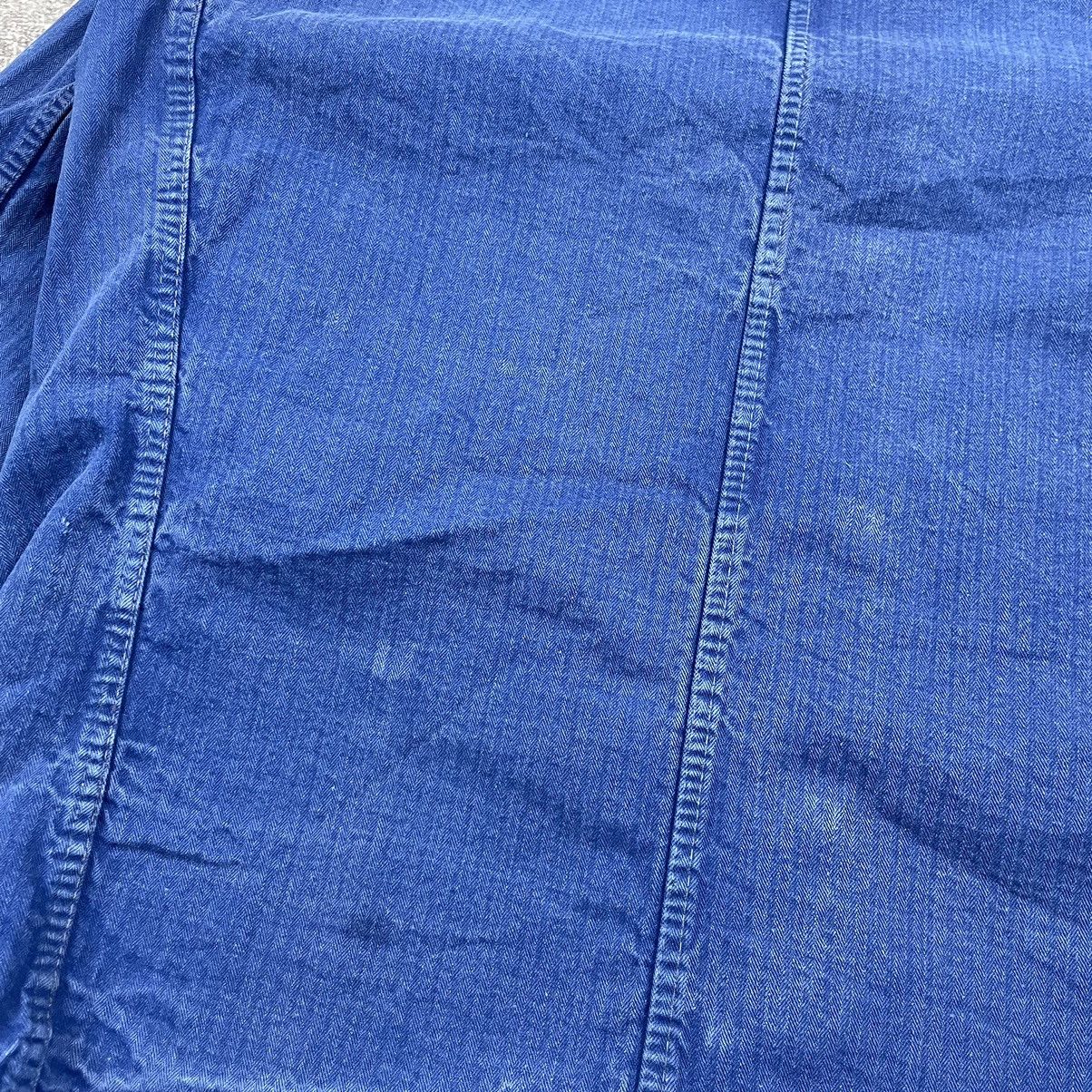 Vintage Vintage 90’s Blue Germany Workers Cotton Jacket Size US L / EU 52-54 / 3 - 16 Thumbnail