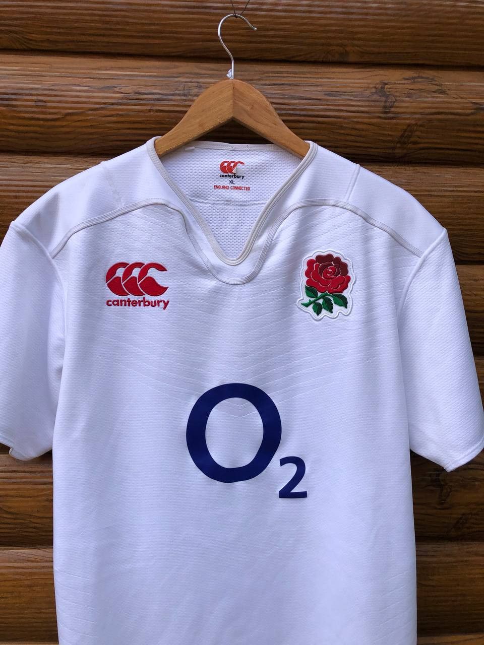 Vintage Shirt Jersey Trikot Rugby Canterbury England 02 Size US XL / EU 56 / 4 - 2 Thumbnail