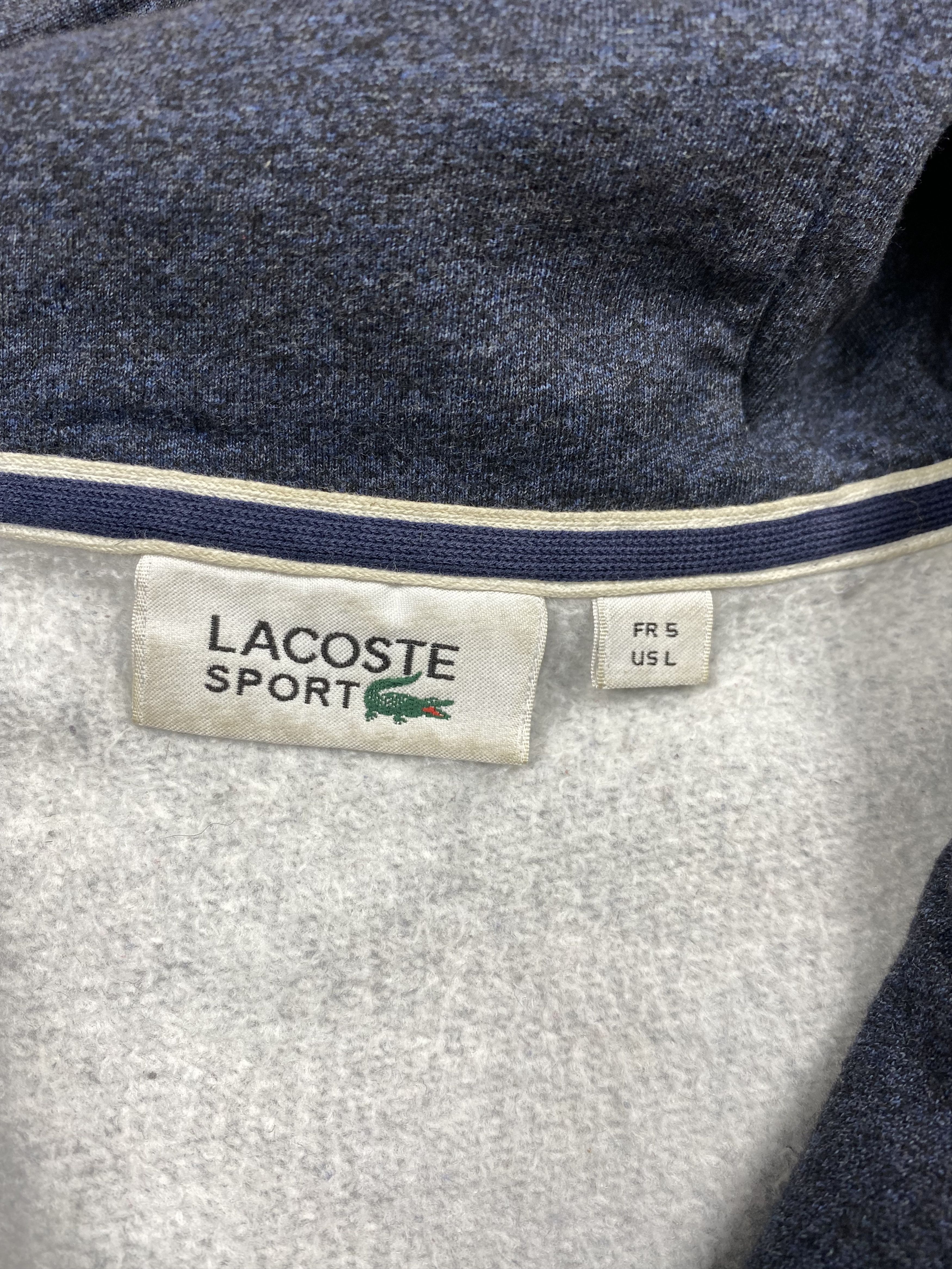 Lacoste Lacoste Vintage Mens Hoodie Size US L / EU 52-54 / 3 - 4 Thumbnail