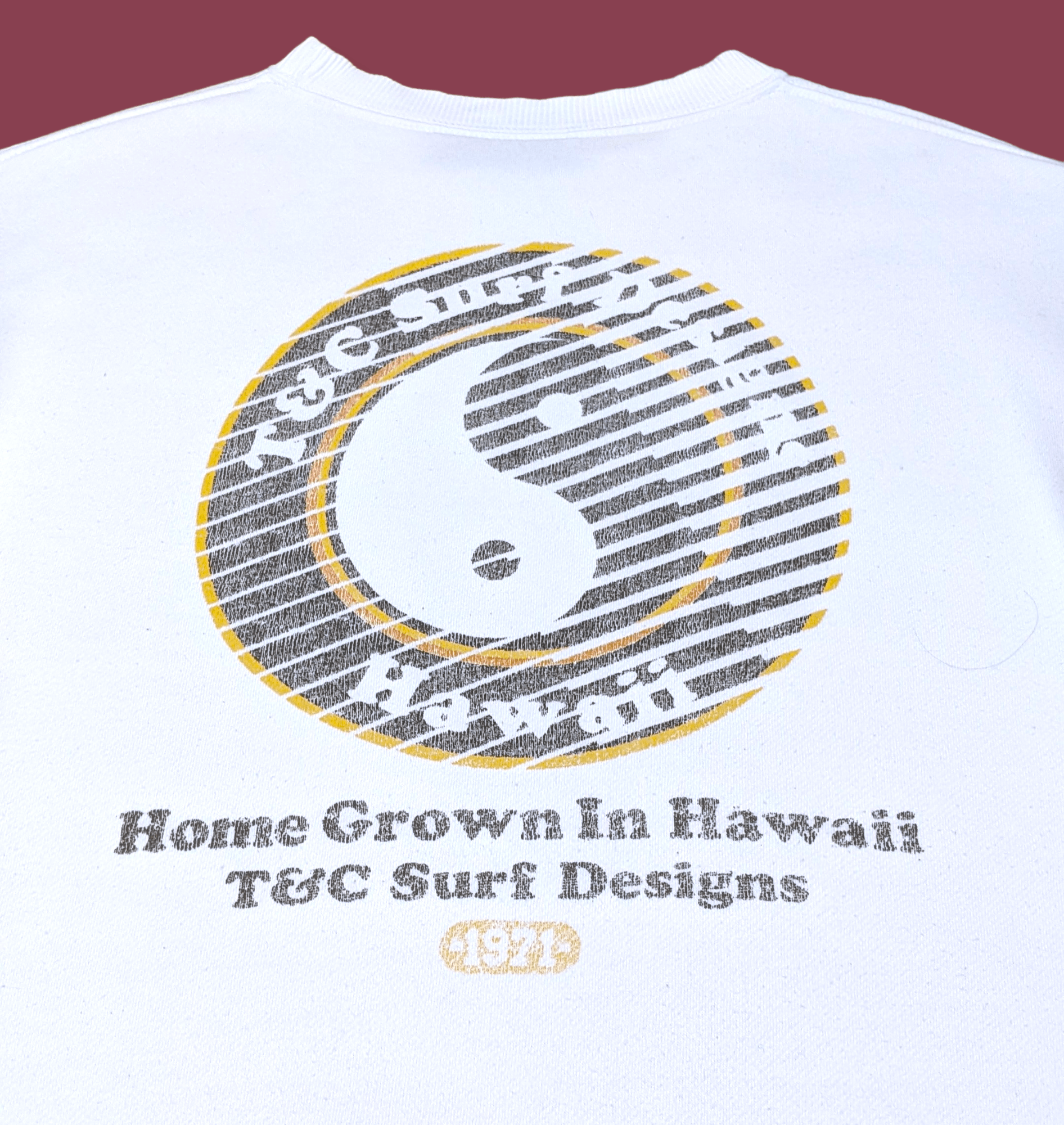 Billabong × Vintage Vintage T&C Town & Country Yin Yang Surfboards Sweatshirt Size US L / EU 52-54 / 3 - 3 Thumbnail