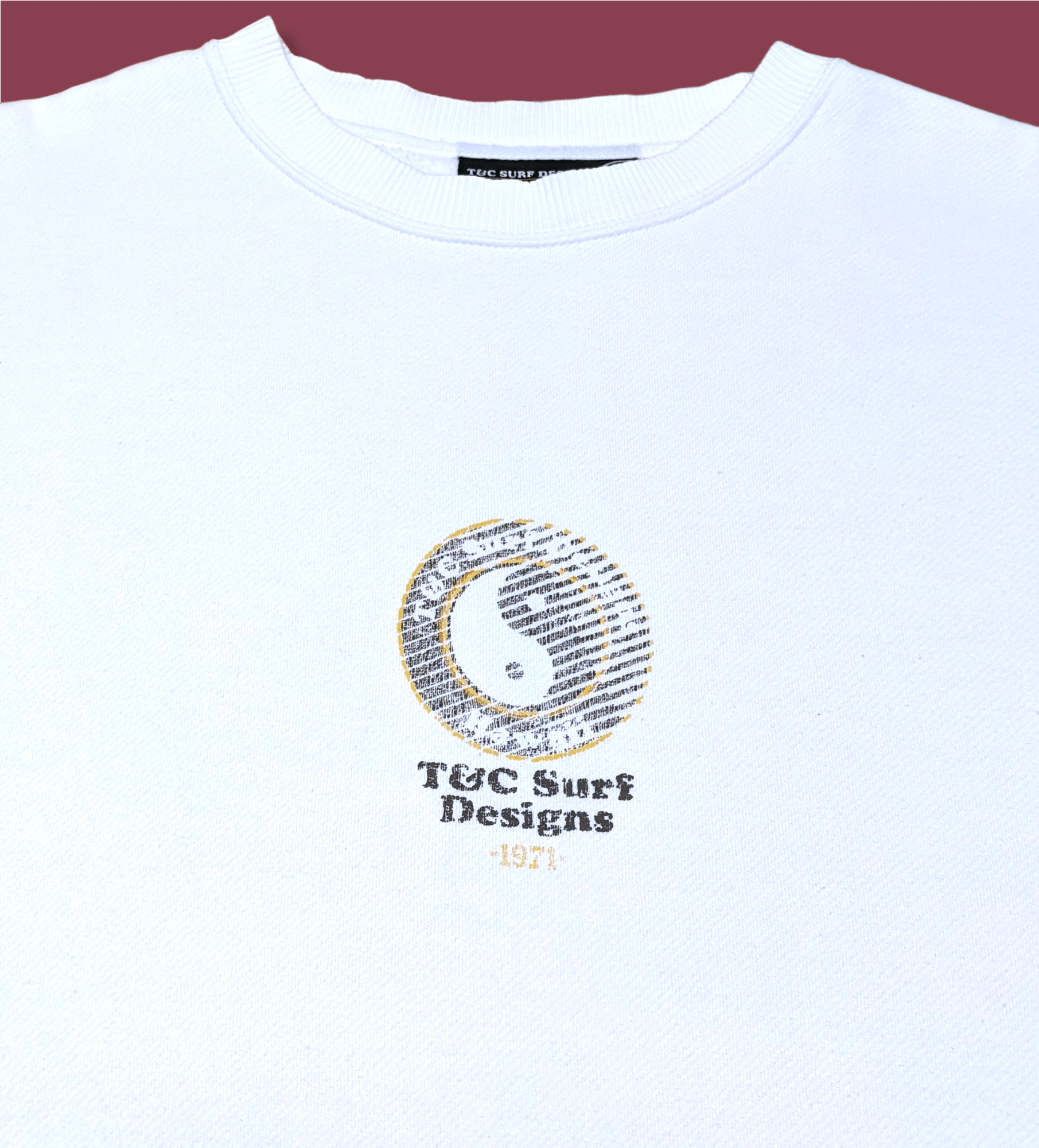 Billabong × Vintage Vintage T&C Town & Country Yin Yang Surfboards Sweatshirt Size US L / EU 52-54 / 3 - 4 Thumbnail
