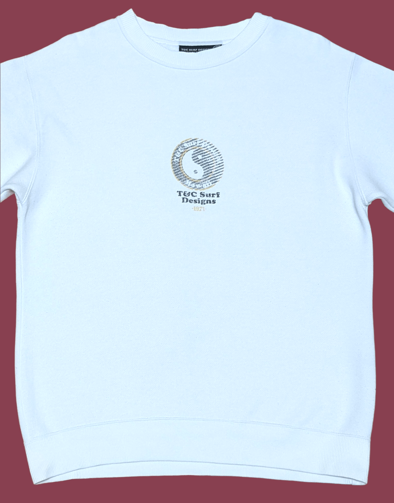 Billabong × Vintage Vintage T&C Town & Country Yin Yang Surfboards Sweatshirt Size US L / EU 52-54 / 3 - 6 Thumbnail