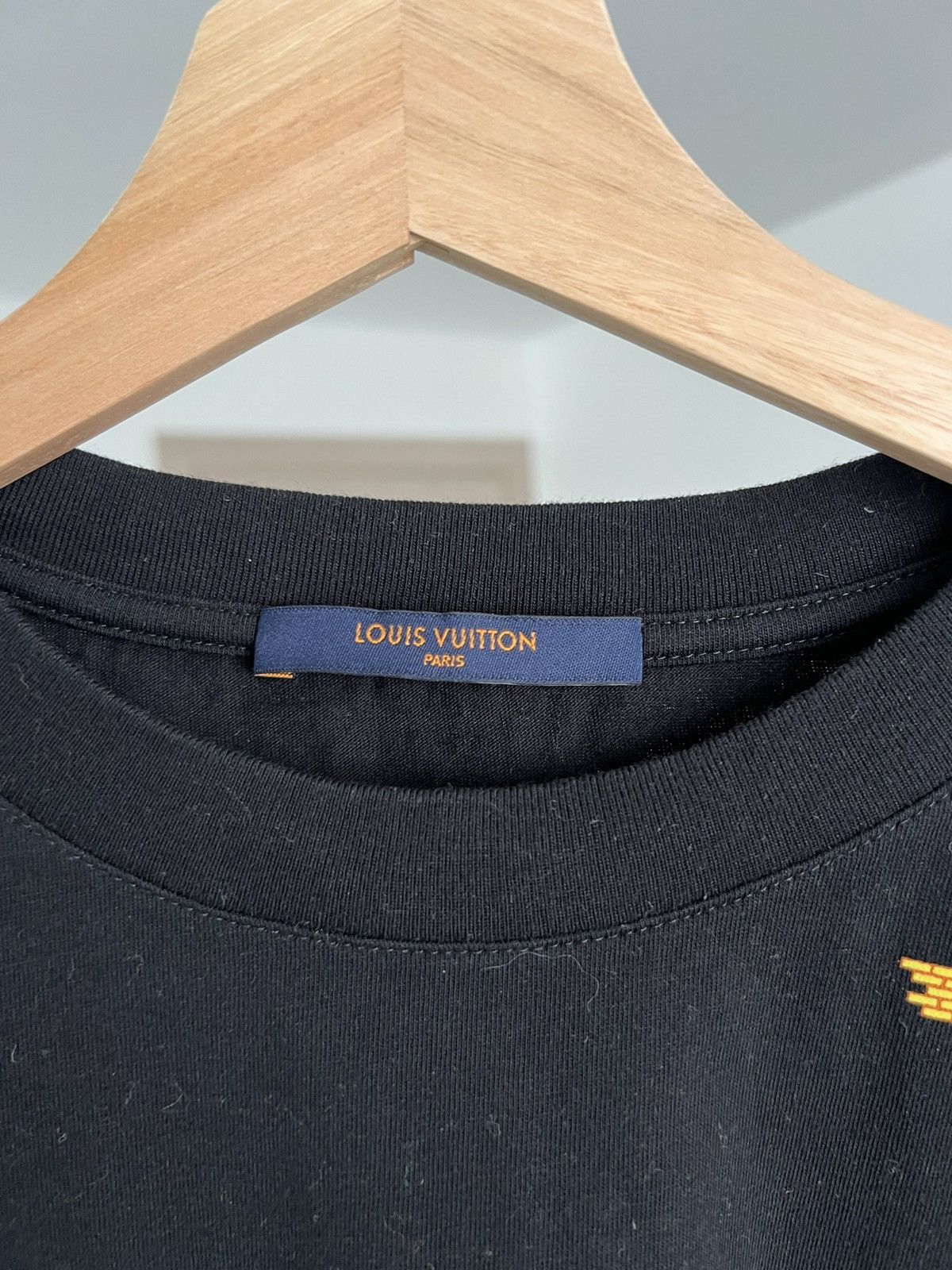 Louis Vuitton Louis Vuitton Yellow Brick Logo T Shirt Grailed