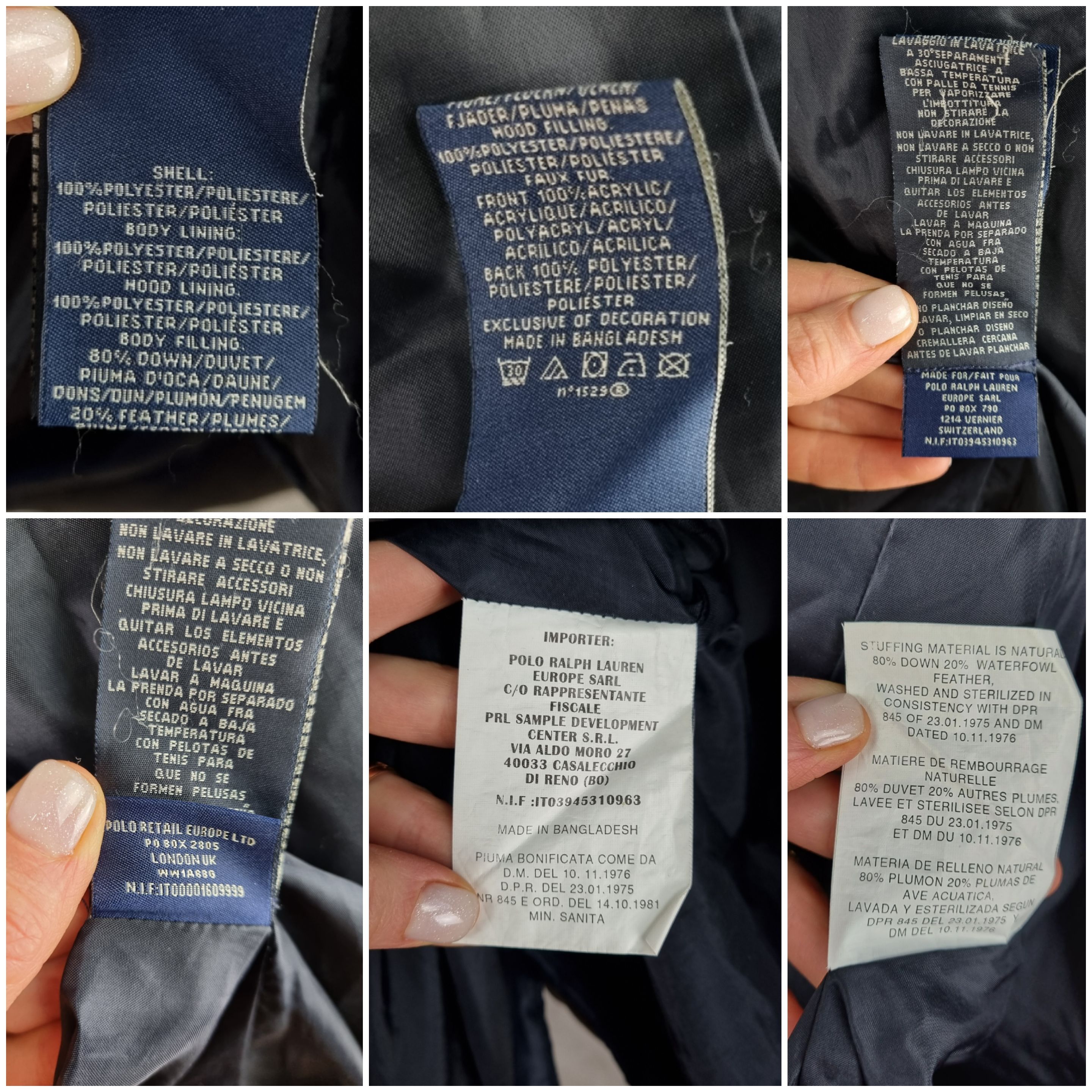 Polo Ralph Lauren × Ralph Lauren Ralph Lauren Down Jacket USRL Crown Embroidered Logo Size M / US 6-8 / IT 42-44 - 15 Thumbnail