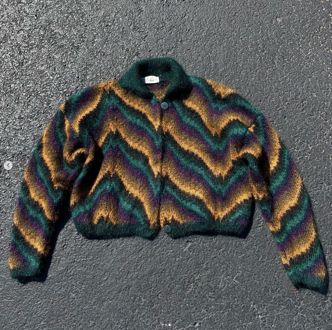 Vintage 80's Mohair Button Up Size US XS / EU 42 / 0 - 3 Thumbnail