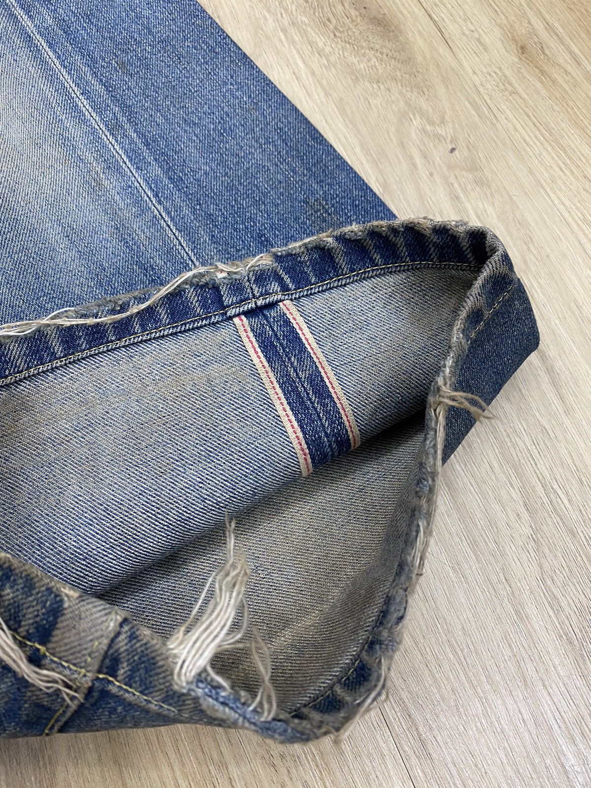 Japanese Brand size 36 japanese distressed denim toyo Size US 36 / EU 52 - 5 Thumbnail