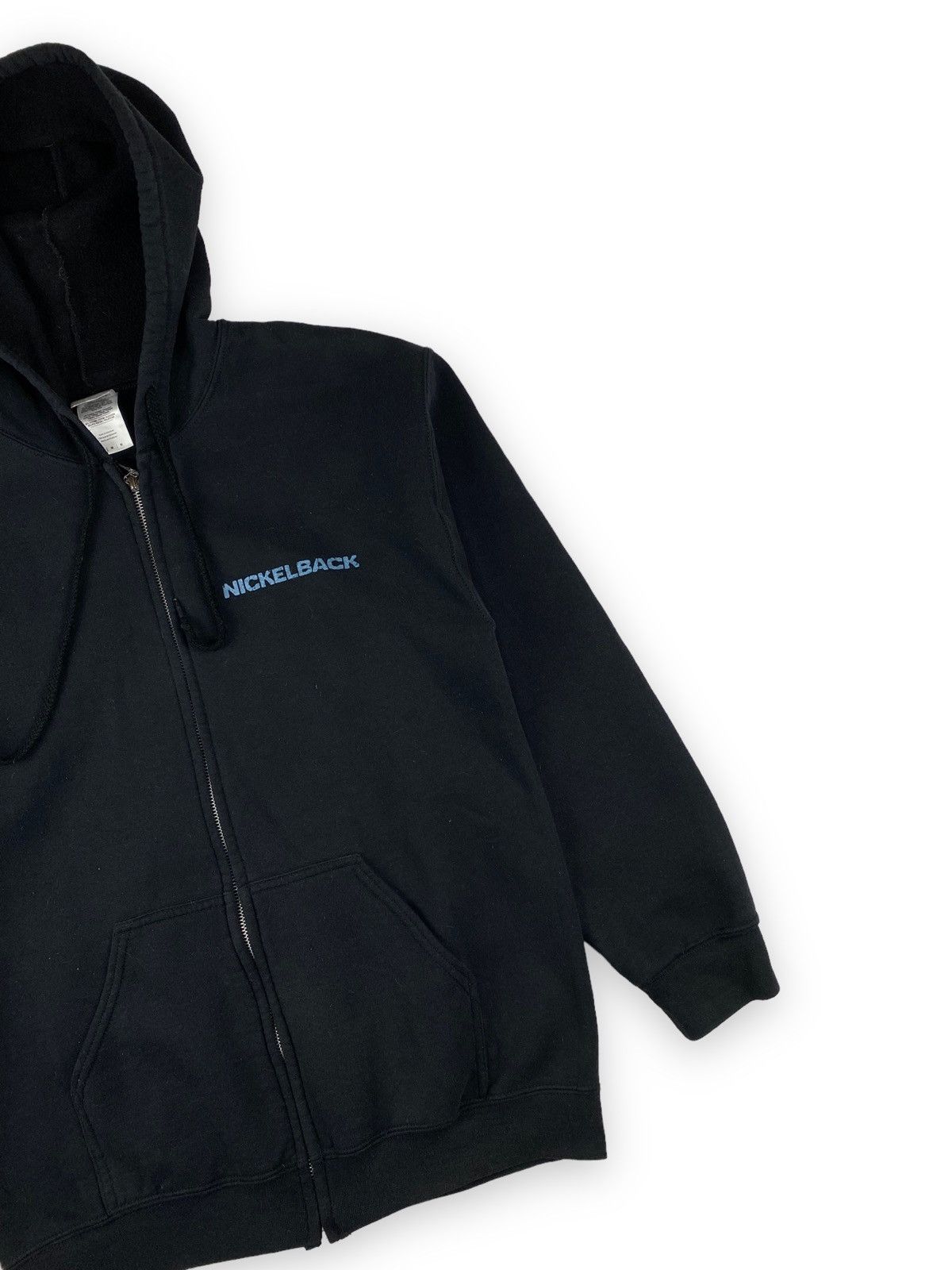 Band Tees Mens Vintage Nickelback Feed The Machine Hoodie Size M Size US M / EU 48-50 / 2 - 8 Thumbnail