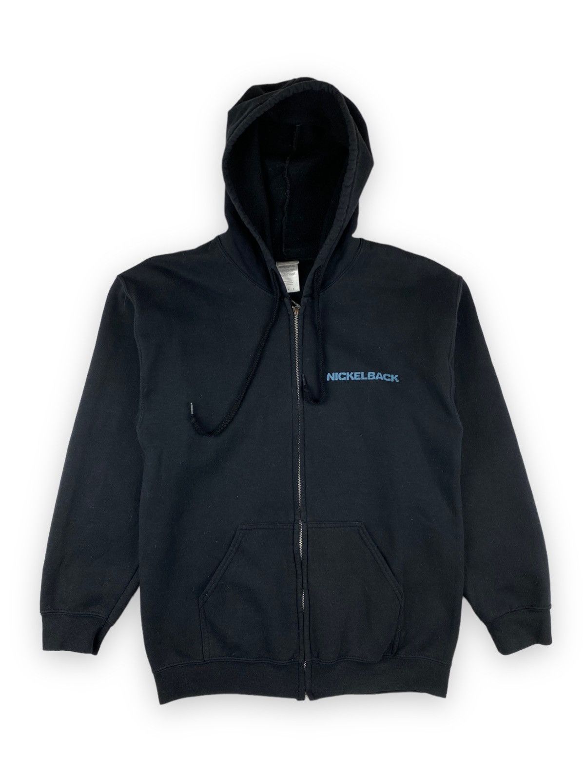 Band Tees Mens Vintage Nickelback Feed The Machine Hoodie Size M Size US M / EU 48-50 / 2 - 6 Thumbnail
