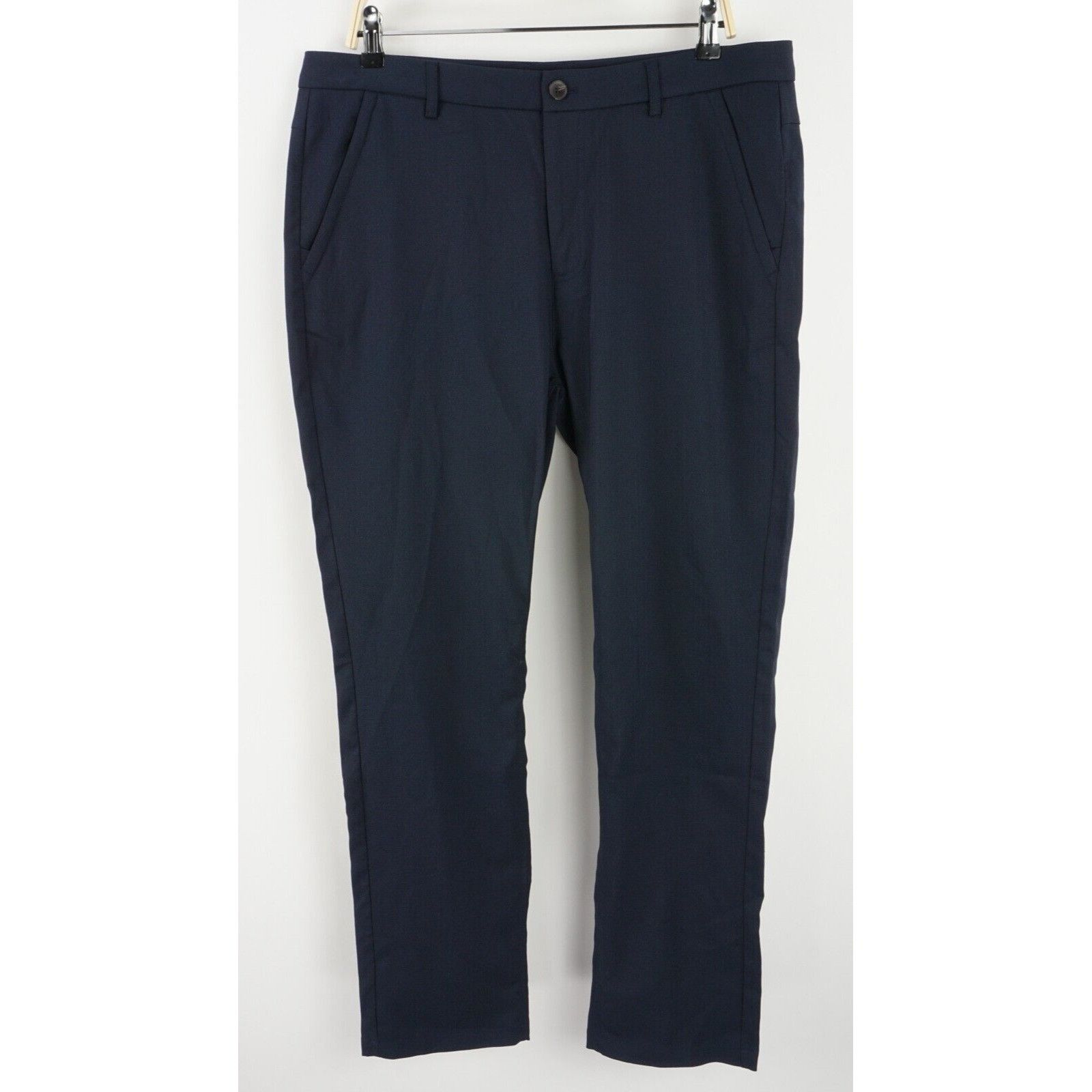 Rohan Finsbury Trousers Mens 36 x 30 Blue Herringbone Pants