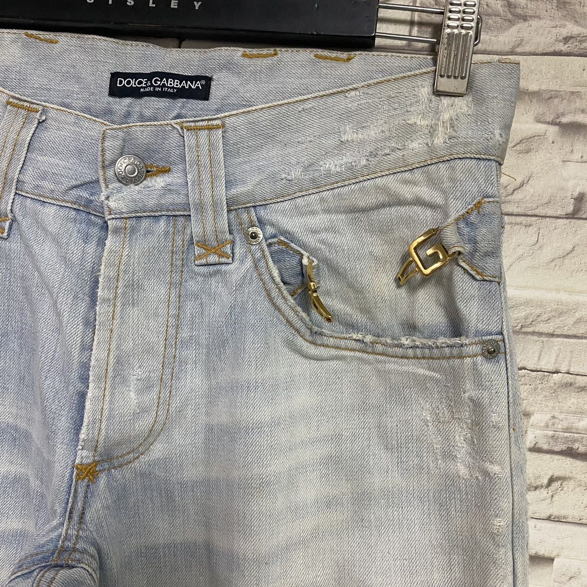 Dolce & Gabbana Dolce& Gabbana Destroy Jeans Size US 30 / EU 46 - 6 Thumbnail