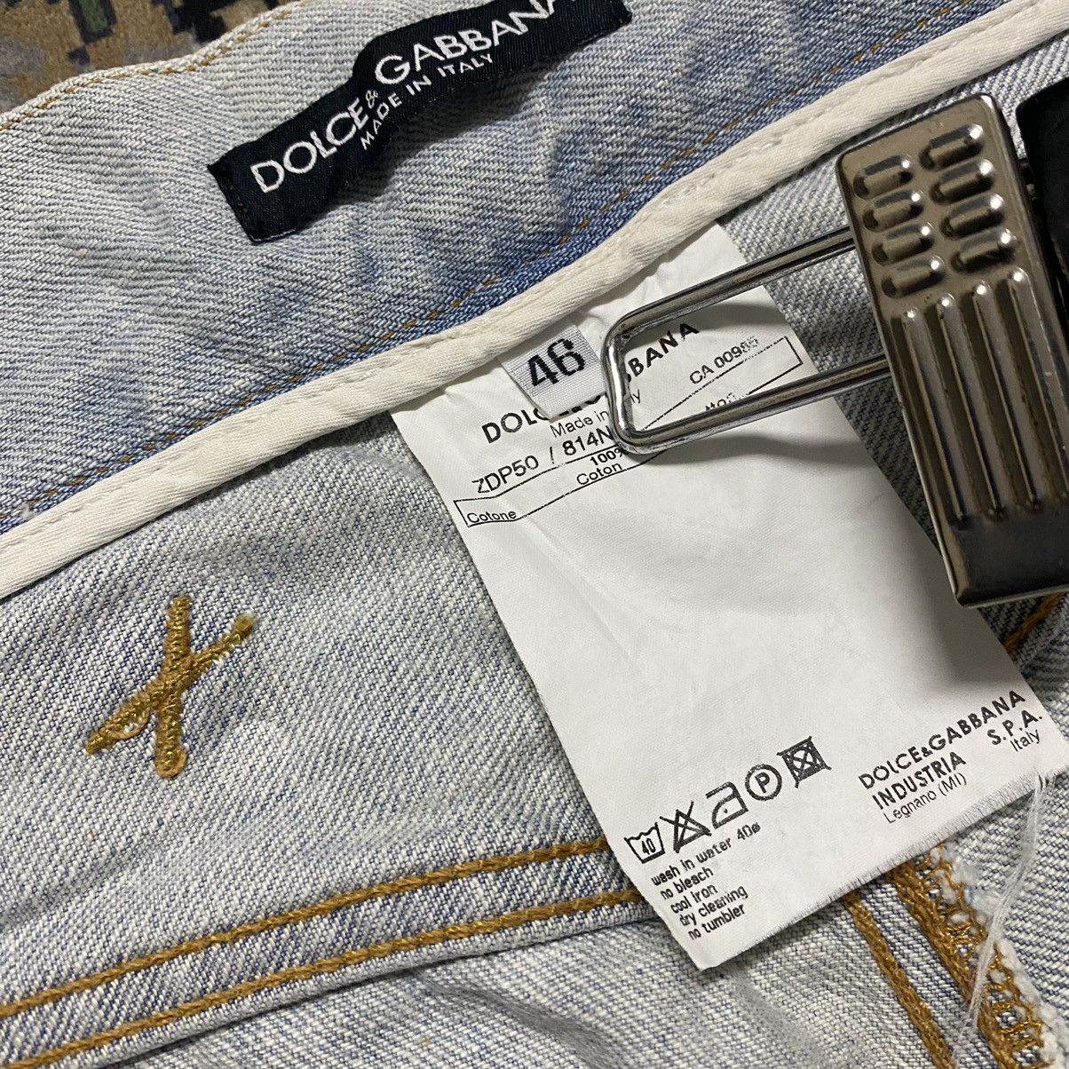 Dolce & Gabbana Dolce& Gabbana Destroy Jeans Size US 30 / EU 46 - 20 Thumbnail