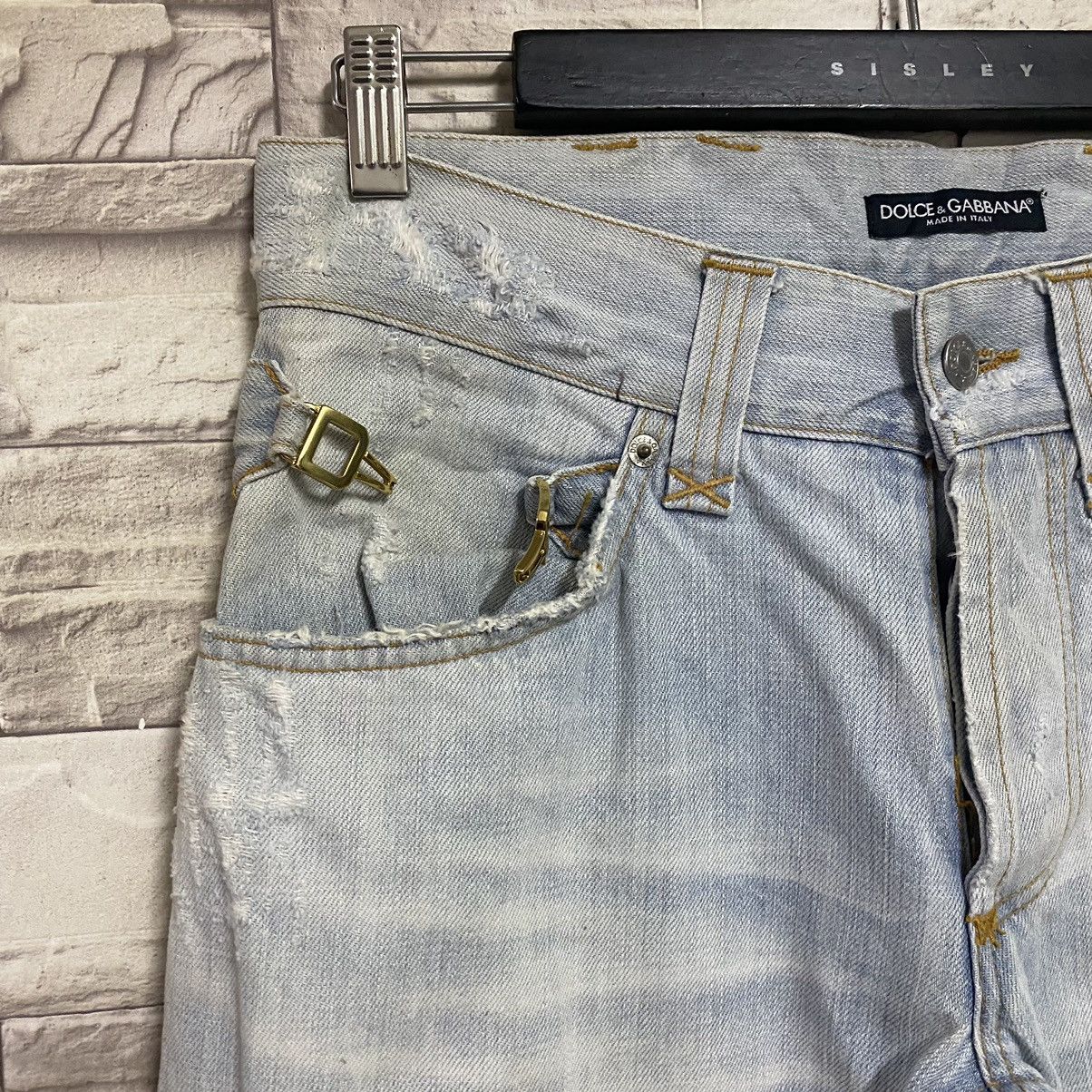 Dolce & Gabbana Dolce& Gabbana Destroy Jeans Size US 30 / EU 46 - 5 Thumbnail