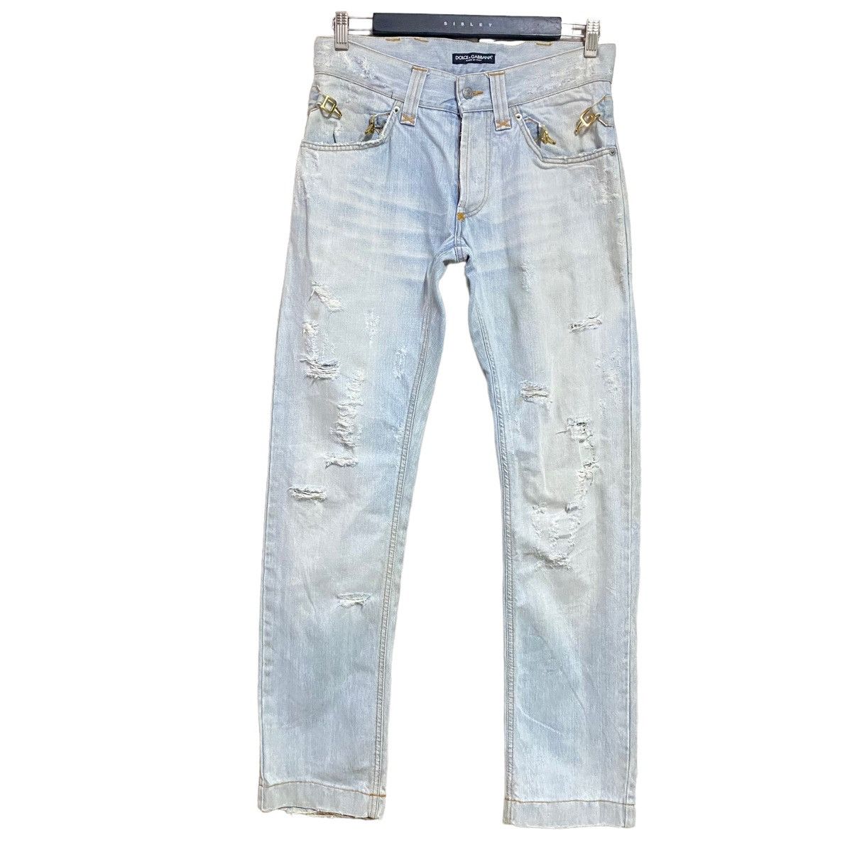 Dolce & Gabbana Dolce& Gabbana Destroy Jeans Size US 30 / EU 46 - 1 Thumbnail
