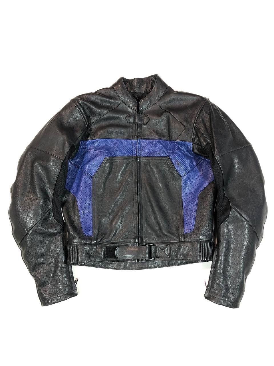 Japanese Brand Vintage Racing Moto Leather Jacket Size US S / EU 44-46 / 1 - 1 Thumbnail