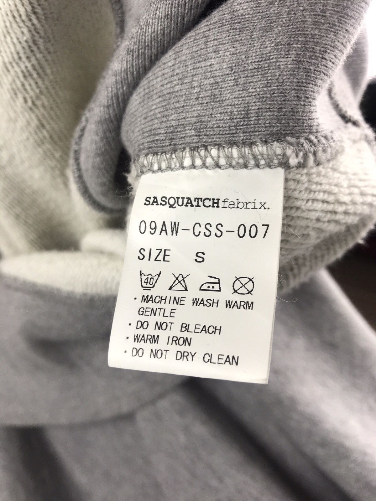 Sasquatchfabrix SASQUATCH FABRIC OVERSIZED WIDE SILHOUETTE PONCHO Size US S / EU 44-46 / 1 - 12 Thumbnail