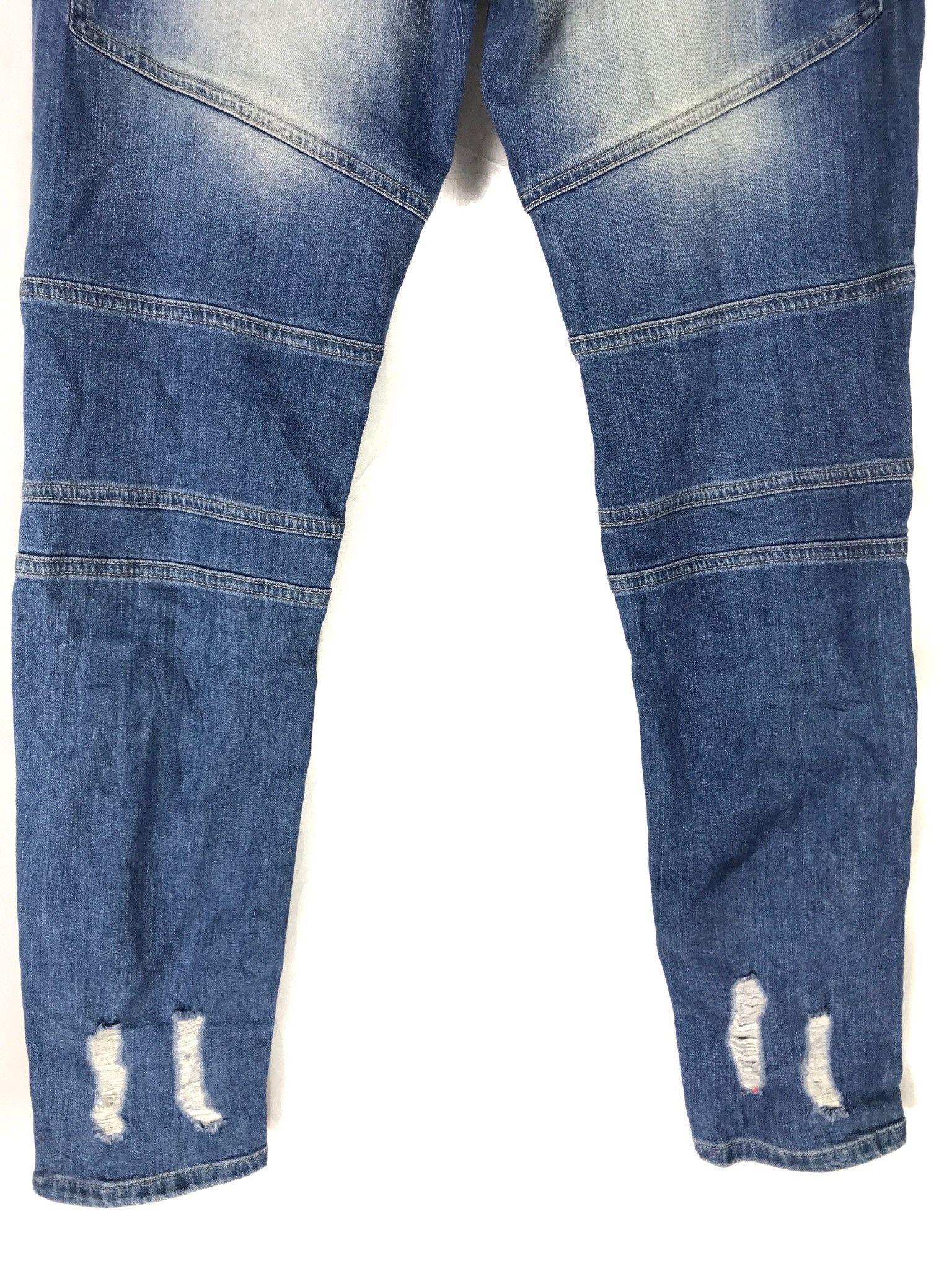 Represent Clo. Represent Biker Jeans Destroy Distressed Denim Size US 34 / EU 50 - 9 Thumbnail