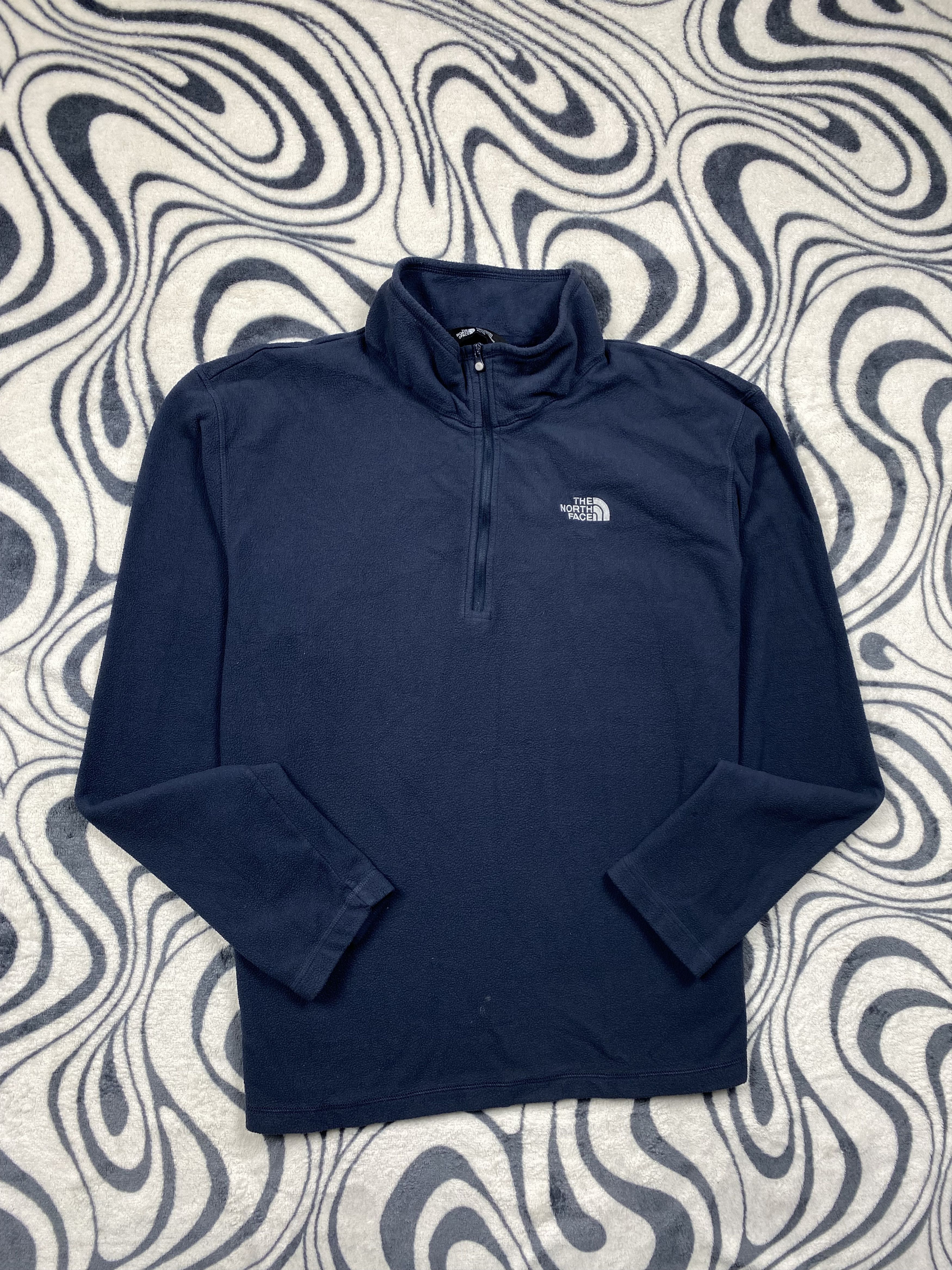 The North Face The North Face Vintage Mens Fleece Jacket 1\4 Zip Size US XL / EU 56 / 4 - 1 Thumbnail